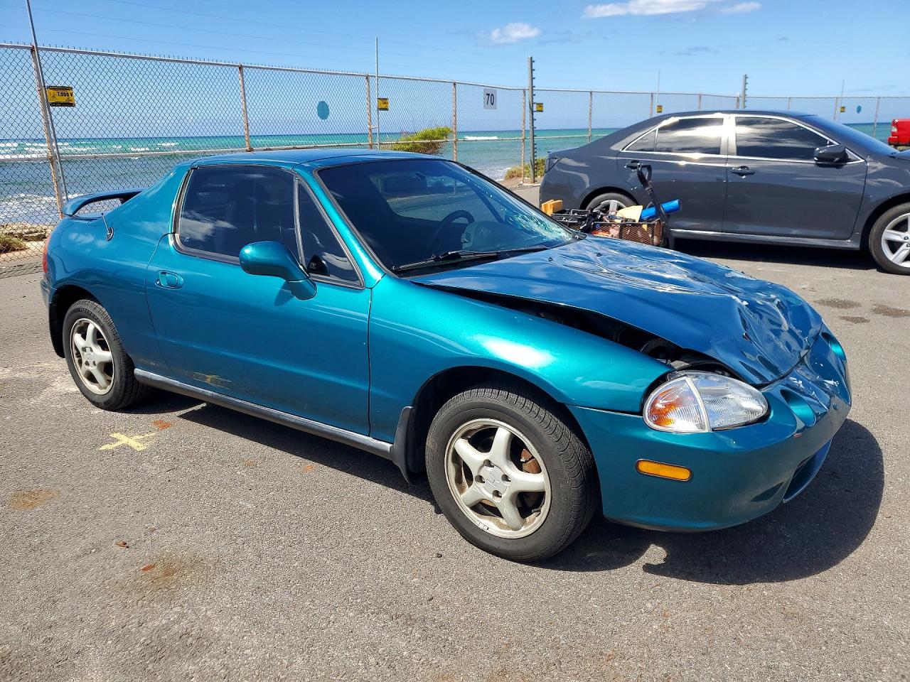 1995 Honda Civic Del Sol Si Teal vin: JHMEH6161SS001331