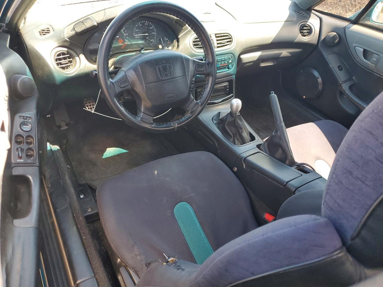 1995 Honda Civic Del Sol Si Teal vin: JHMEH6161SS001331