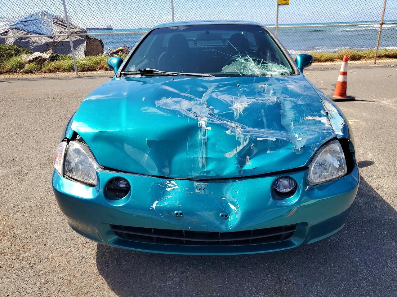 1995 Honda Civic Del Sol Si Teal vin: JHMEH6161SS001331