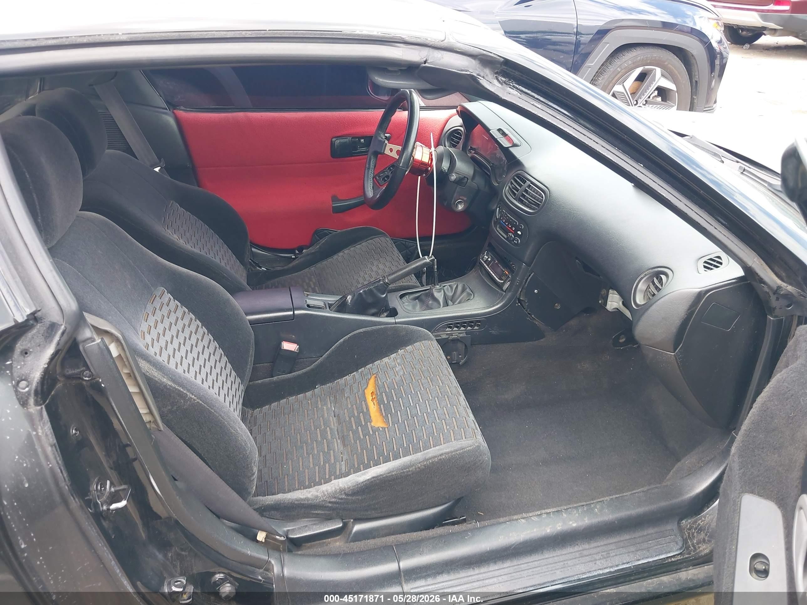 1993 Honda Civic Del Sol Si Black vin: JHMEH6163PS013584
