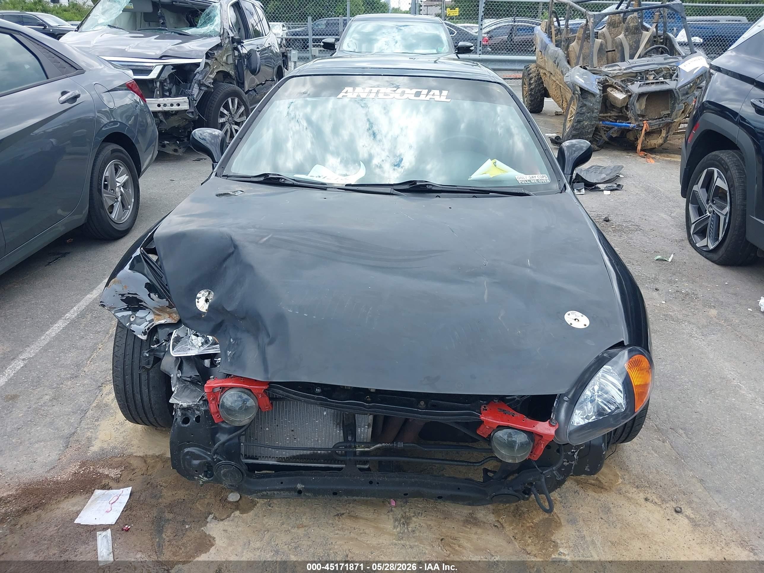 1993 Honda Civic Del Sol Si Black vin: JHMEH6163PS013584