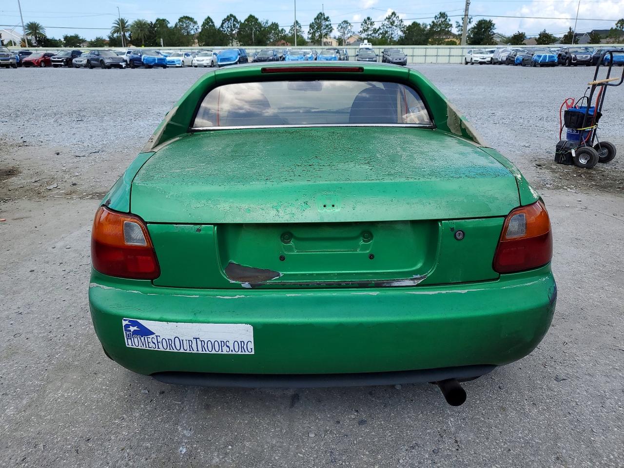 1994 Honda Civic Del Sol Si Green vin: JHMEH6164RS004217