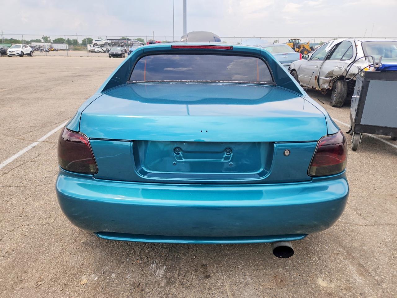 1995 Honda Civic Del Sol Si Teal vin: JHMEH6164SS000920