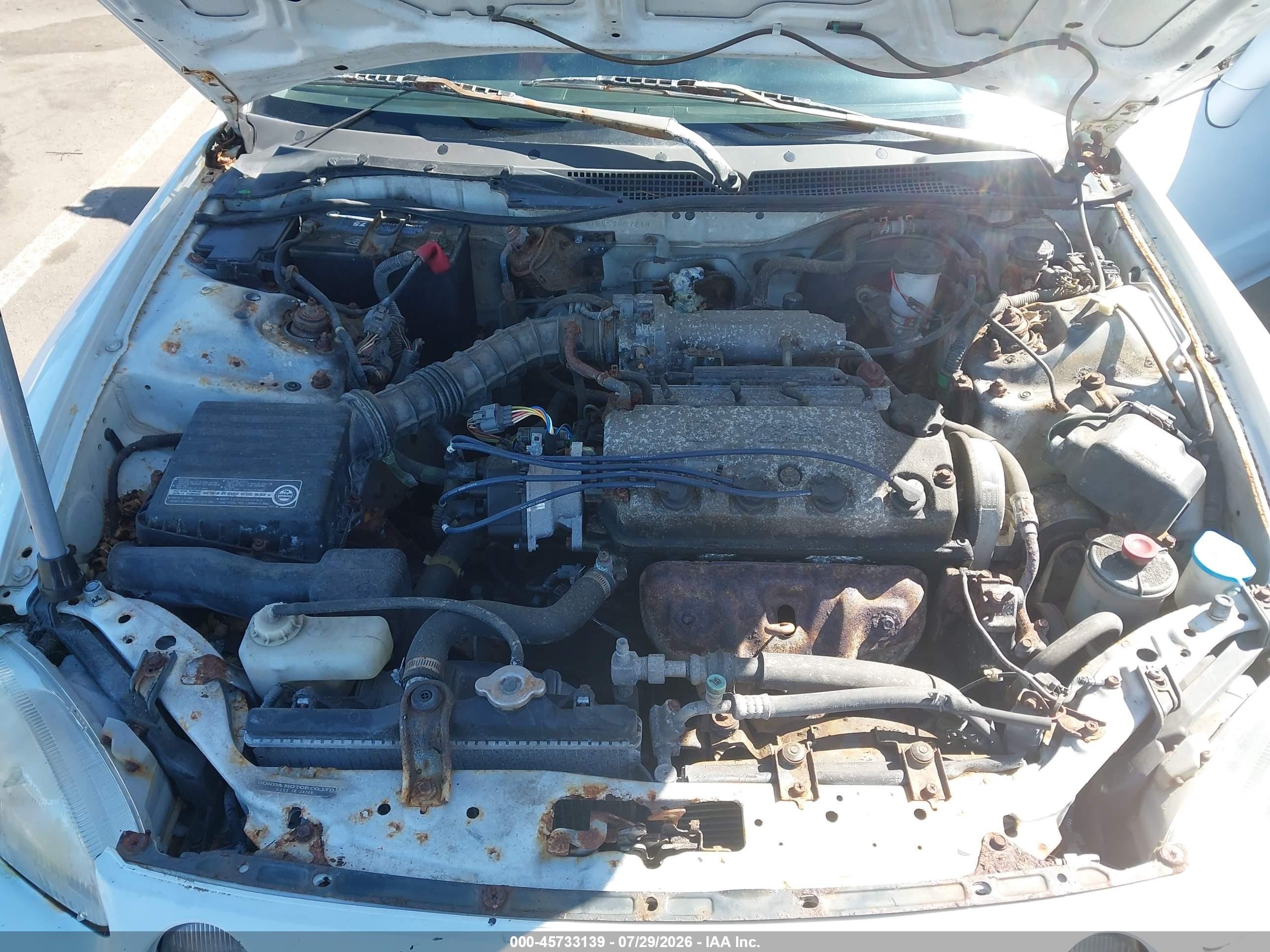 1995 Honda Civic Del Sol Si White vin: JHMEH6164SS007219