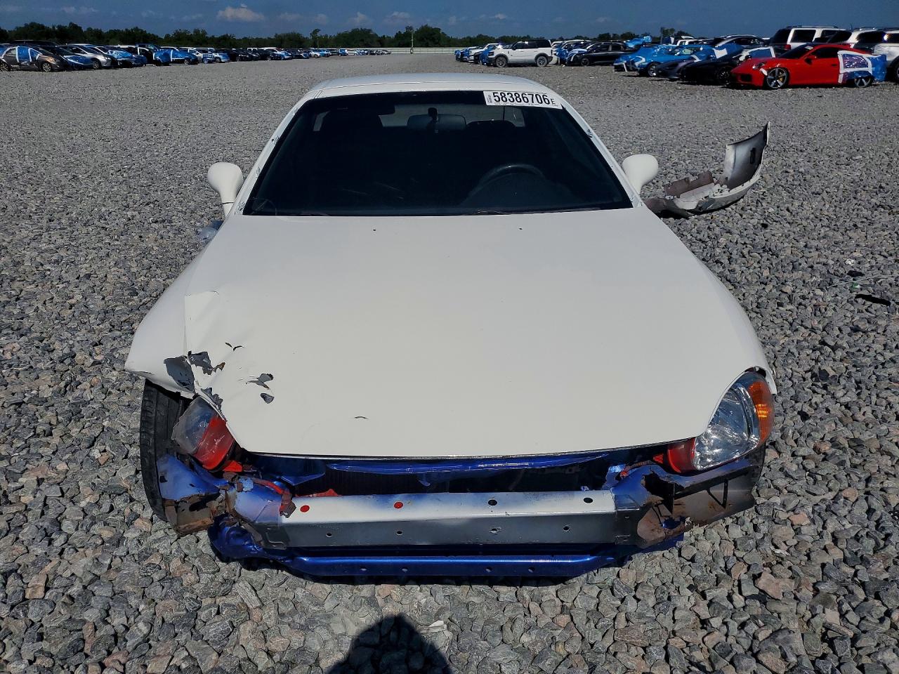1995 Honda Civic Del Sol Si White vin: JHMEH6165SS002871