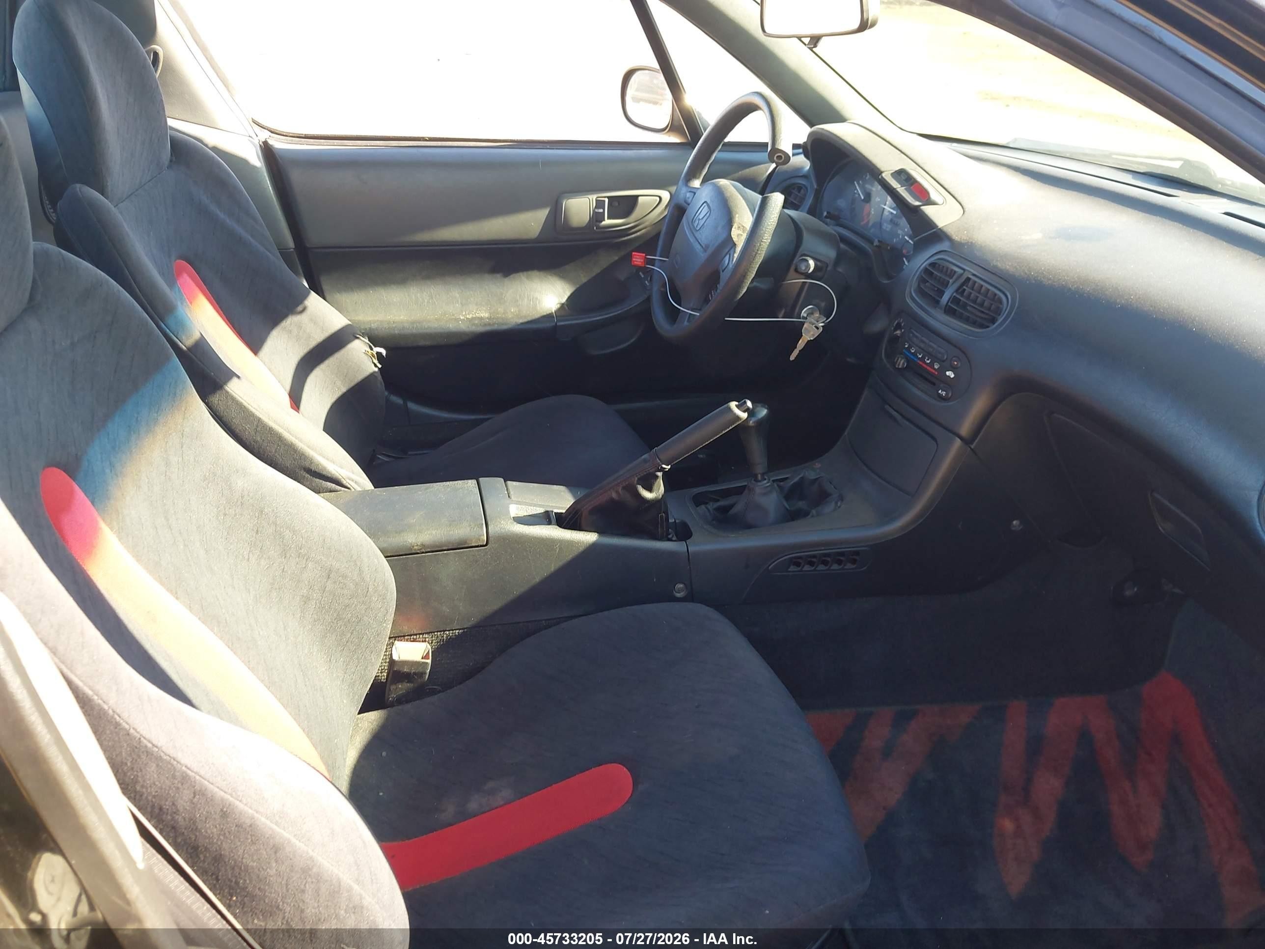 1993 Honda Civic Del Sol Si Black vin: JHMEH6167PS012714