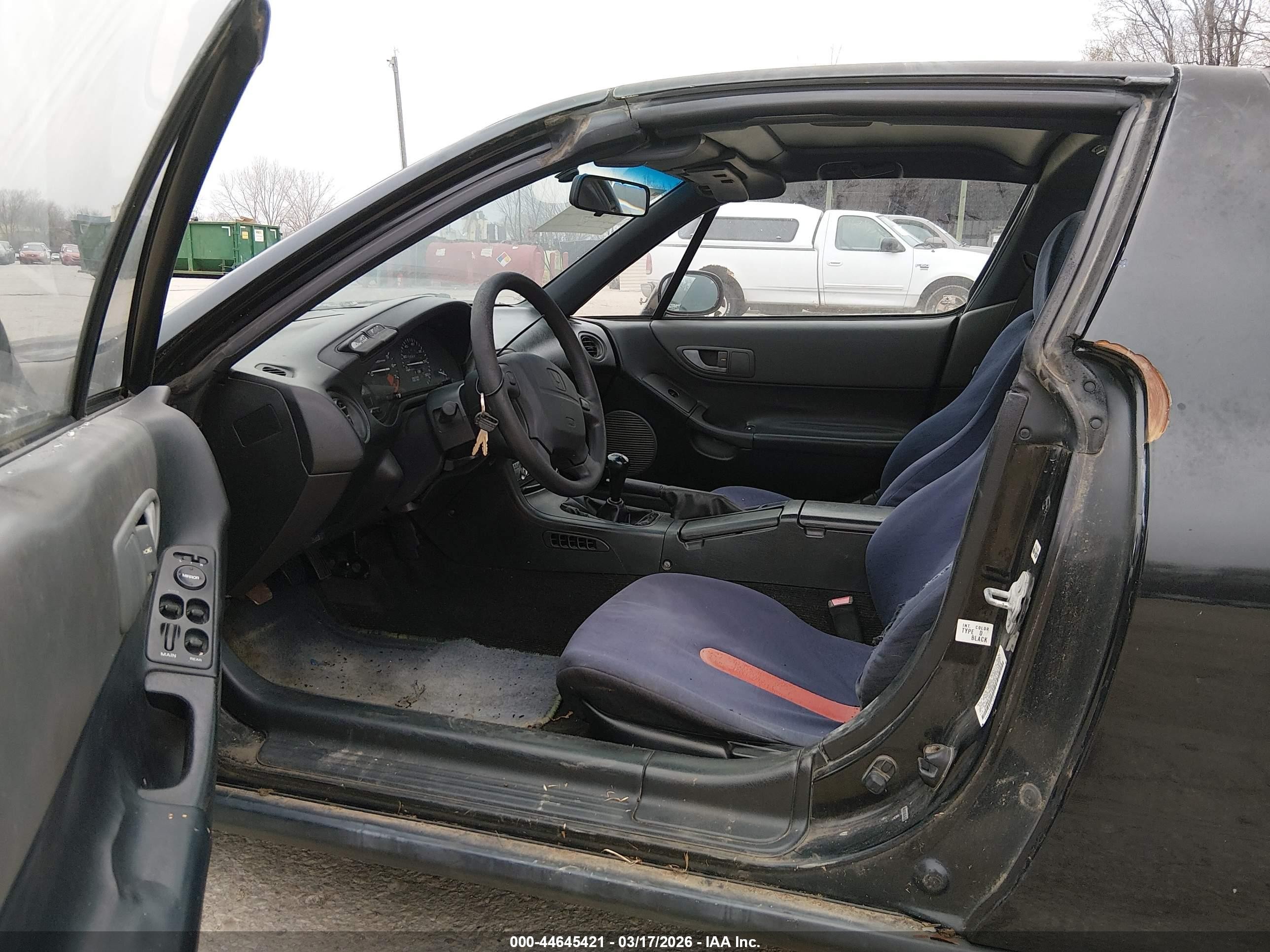 1993 Honda Civic Del Sol Si Black vin: JHMEH6168PS019364