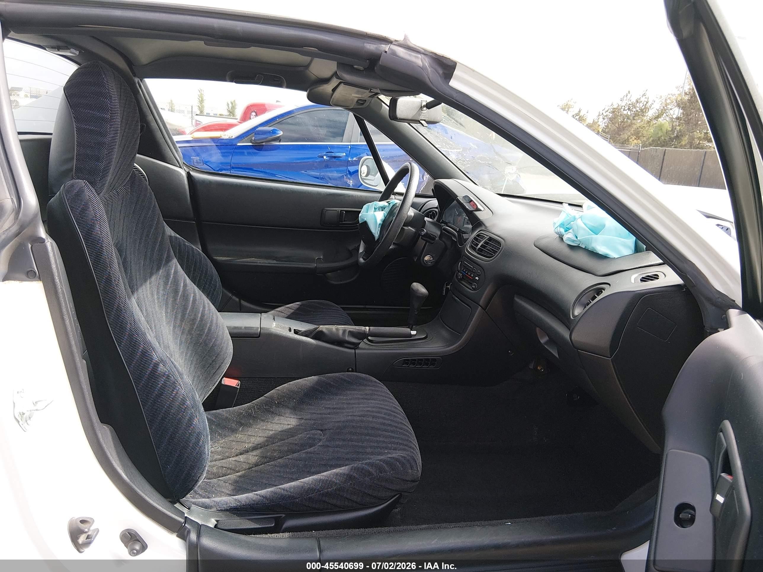 1997 Honda Del Sol S Белый vin: JHMEH6247VS006535