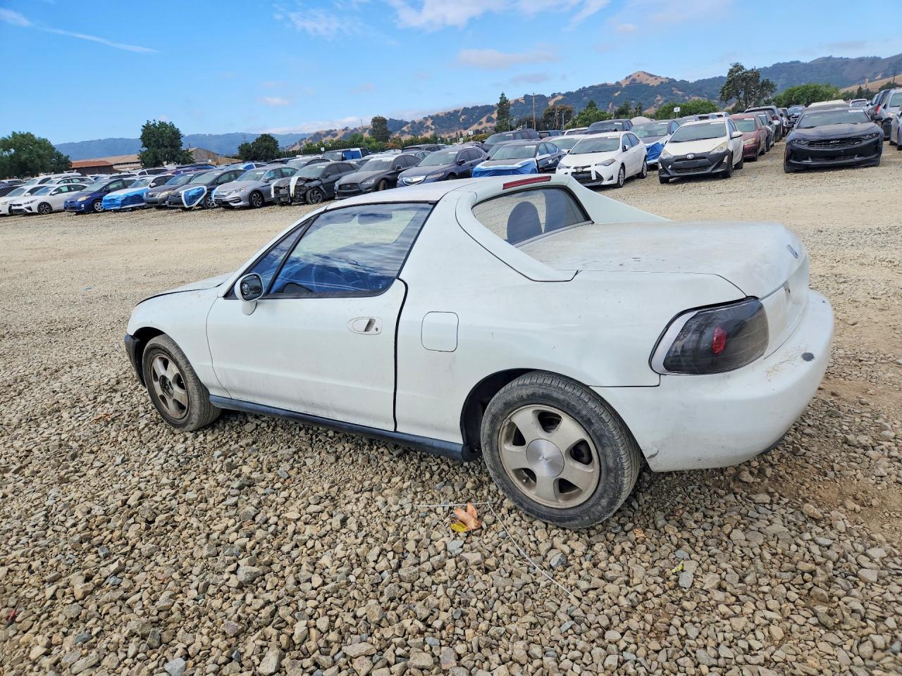 1994 Honda Civic Del Sol Si White vin: JHMEH6260RS001362