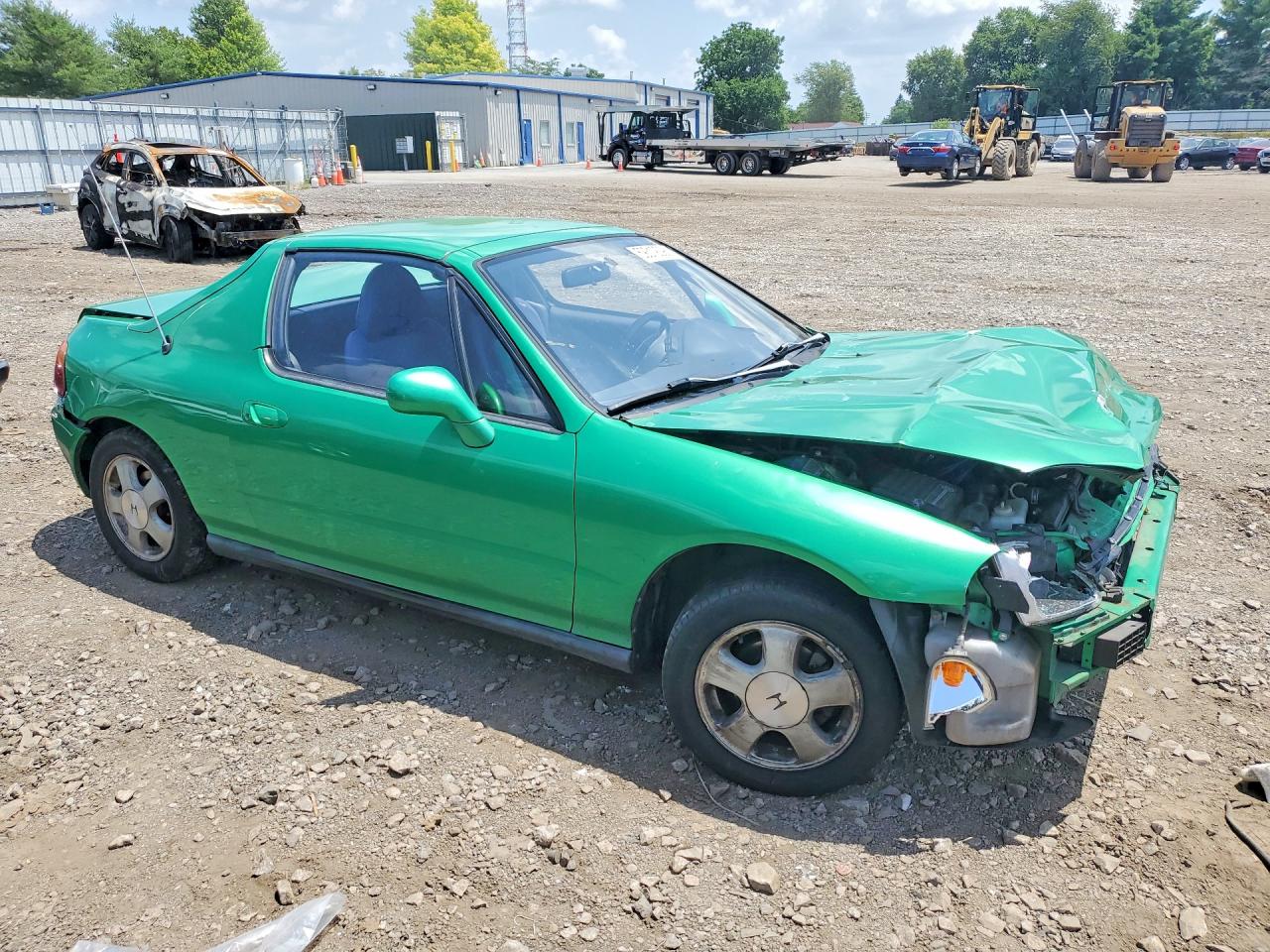 1994 Honda Civic Del Sol Si Green vin: JHMEH6263RS003719