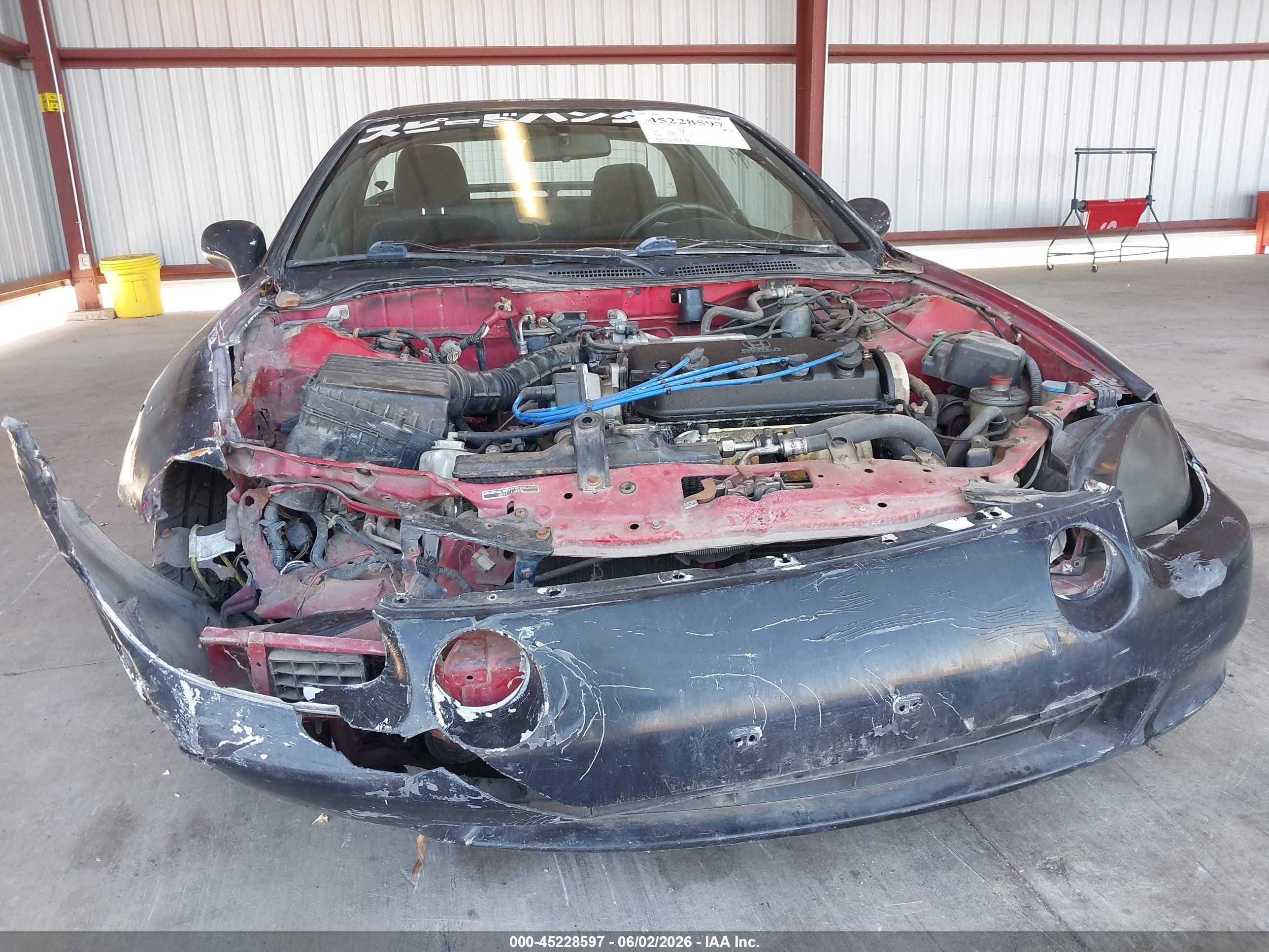1993 Honda Civic Del Sol Si Black vin: JHMEH6264PS017545