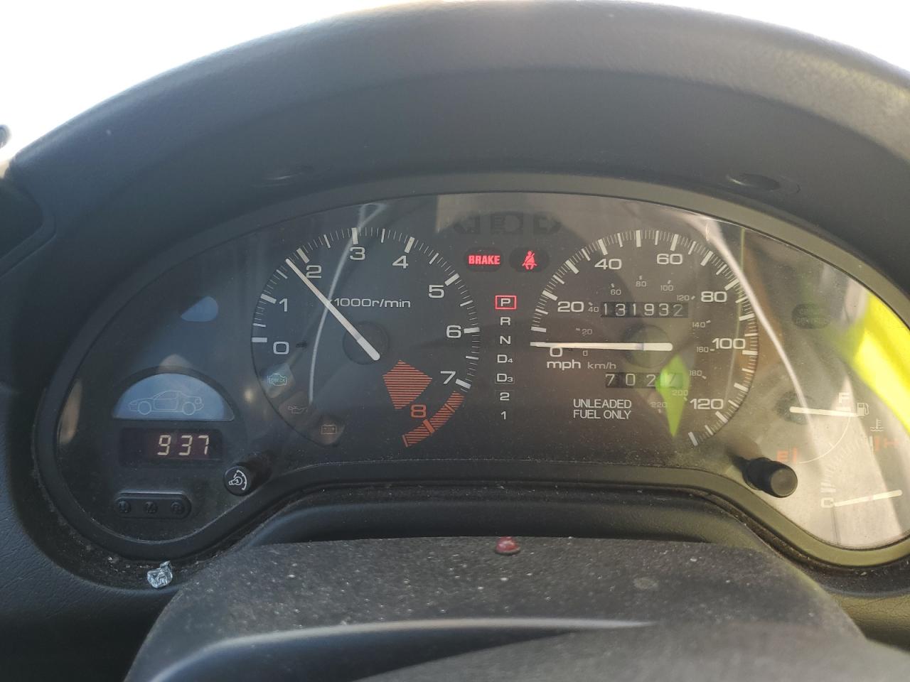 1993 Honda Civic Del Sol Si Green vin: JHMEH6268PS002773