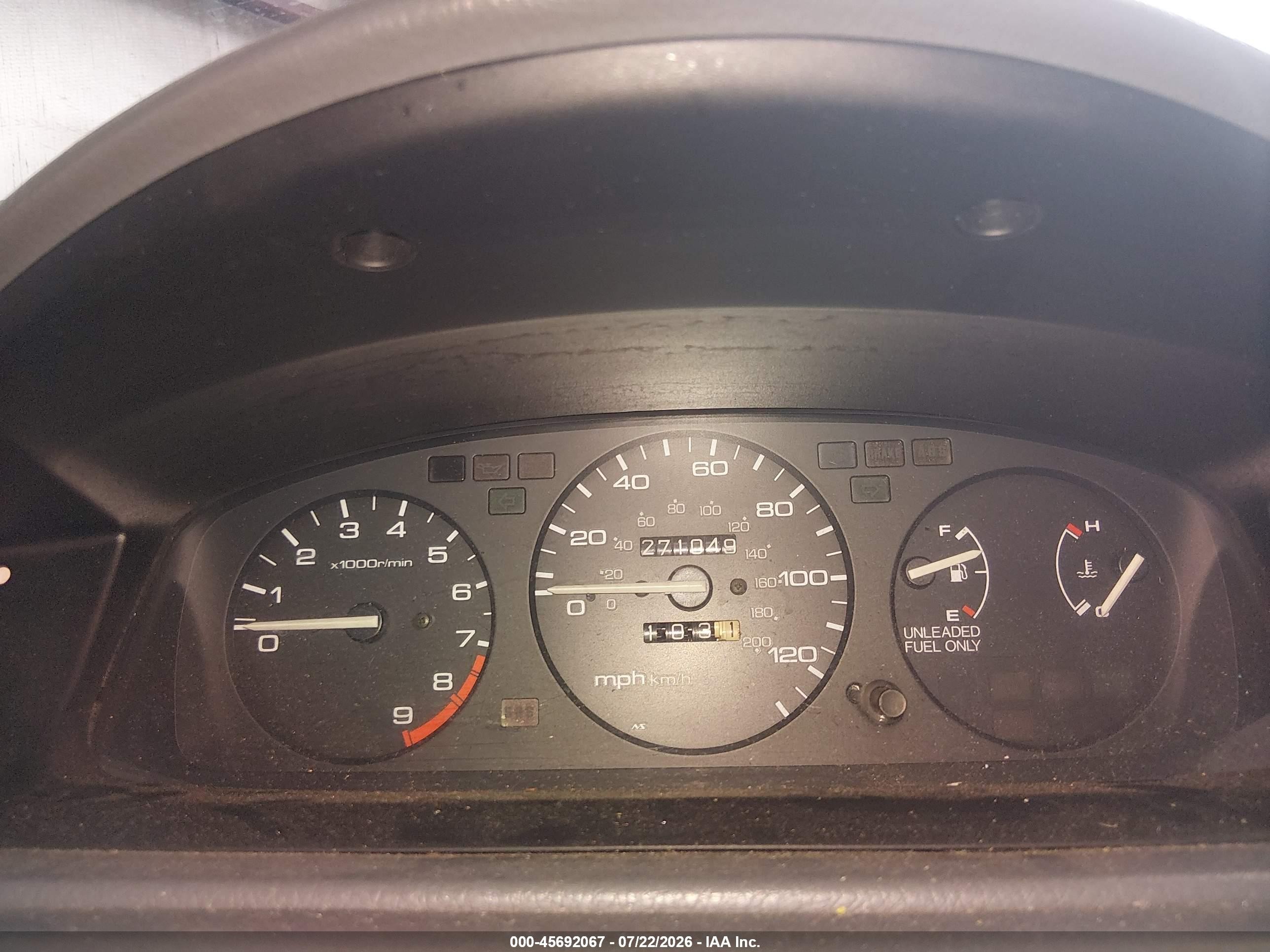 1993 Honda Civic Ex/ex-v Blue vin: JHMEH9598PS008936
