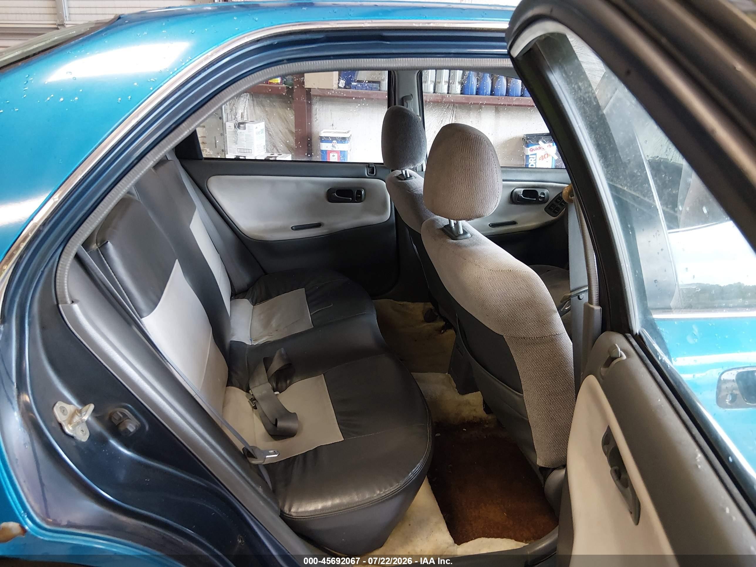1993 Honda Civic Ex/ex-v Blue vin: JHMEH9598PS008936