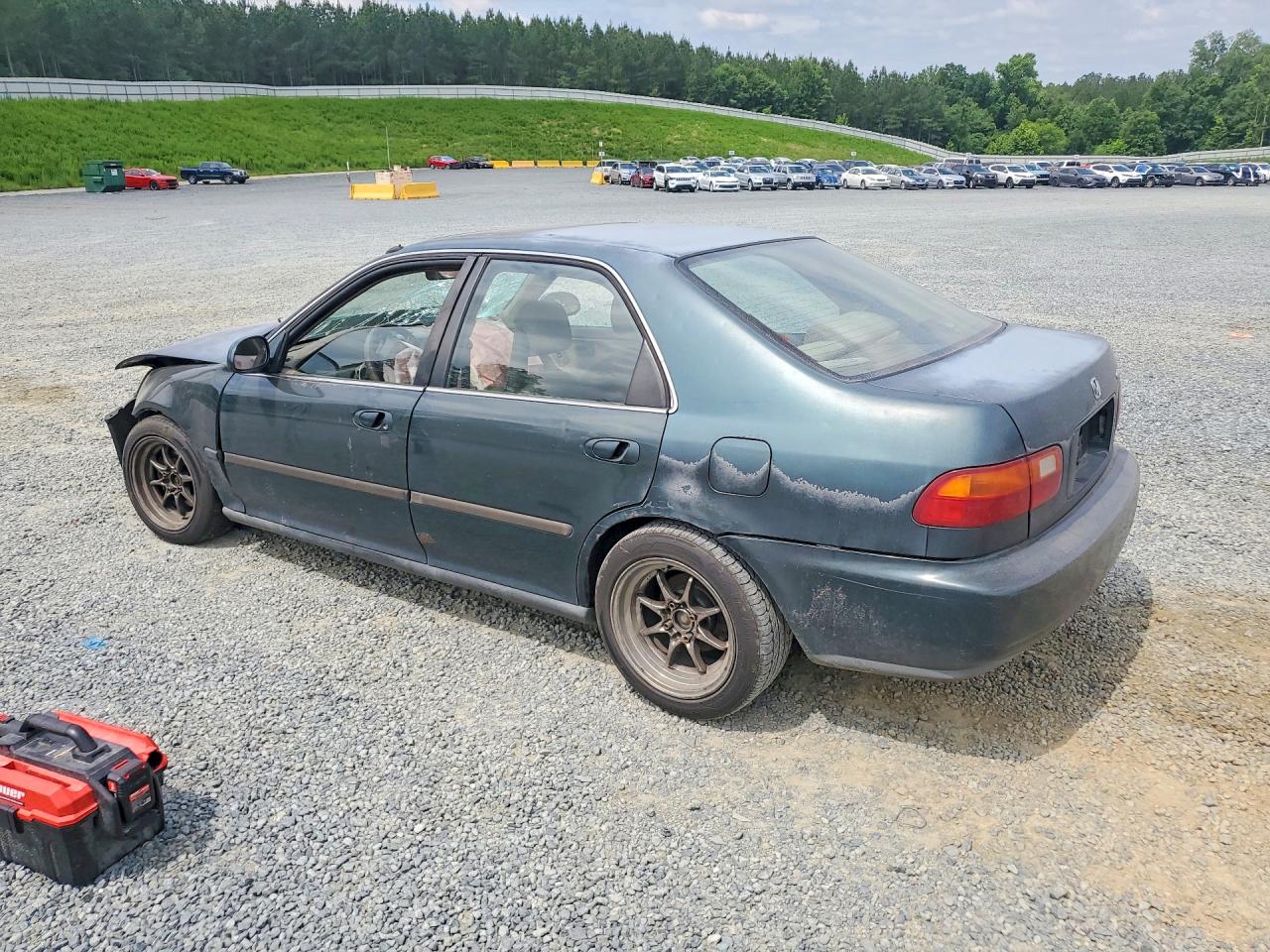 1995 Honda Civic Ex Green vin: JHMEH9598SS022148