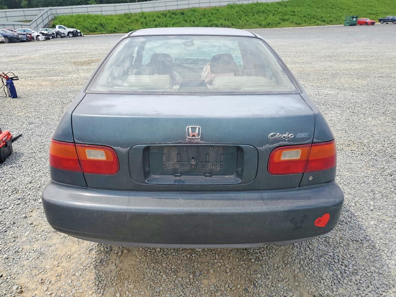 1995 Honda Civic Ex Green vin: JHMEH9598SS022148