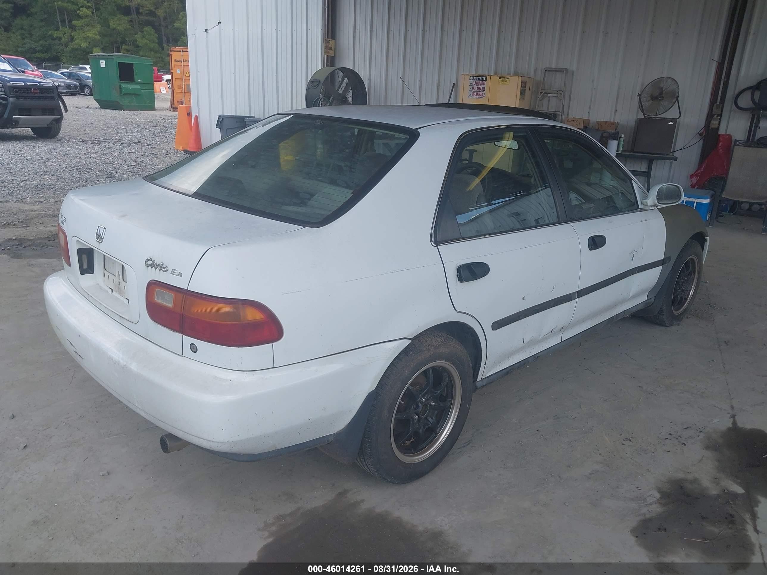 1994 Honda Civic Ex Белый vin: JHMEH9693RS005301