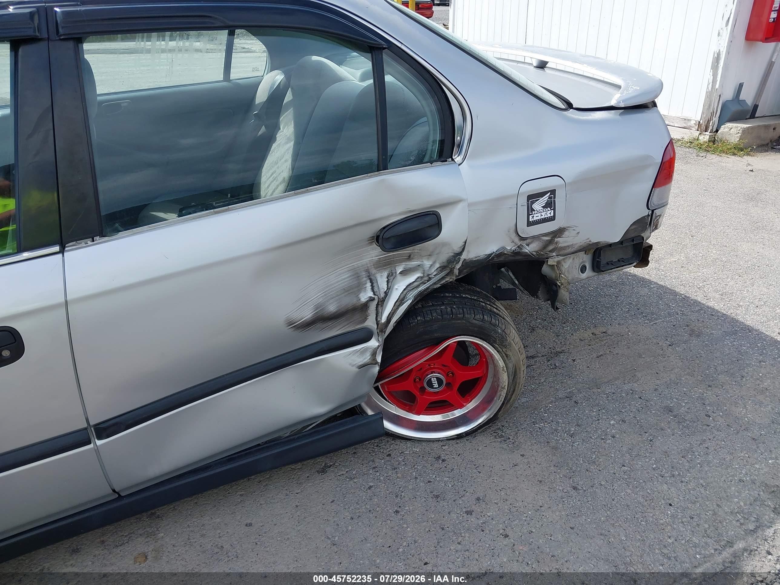 1997 Honda Civic Lx Серебряный vin: JHMEJ6579VS022097