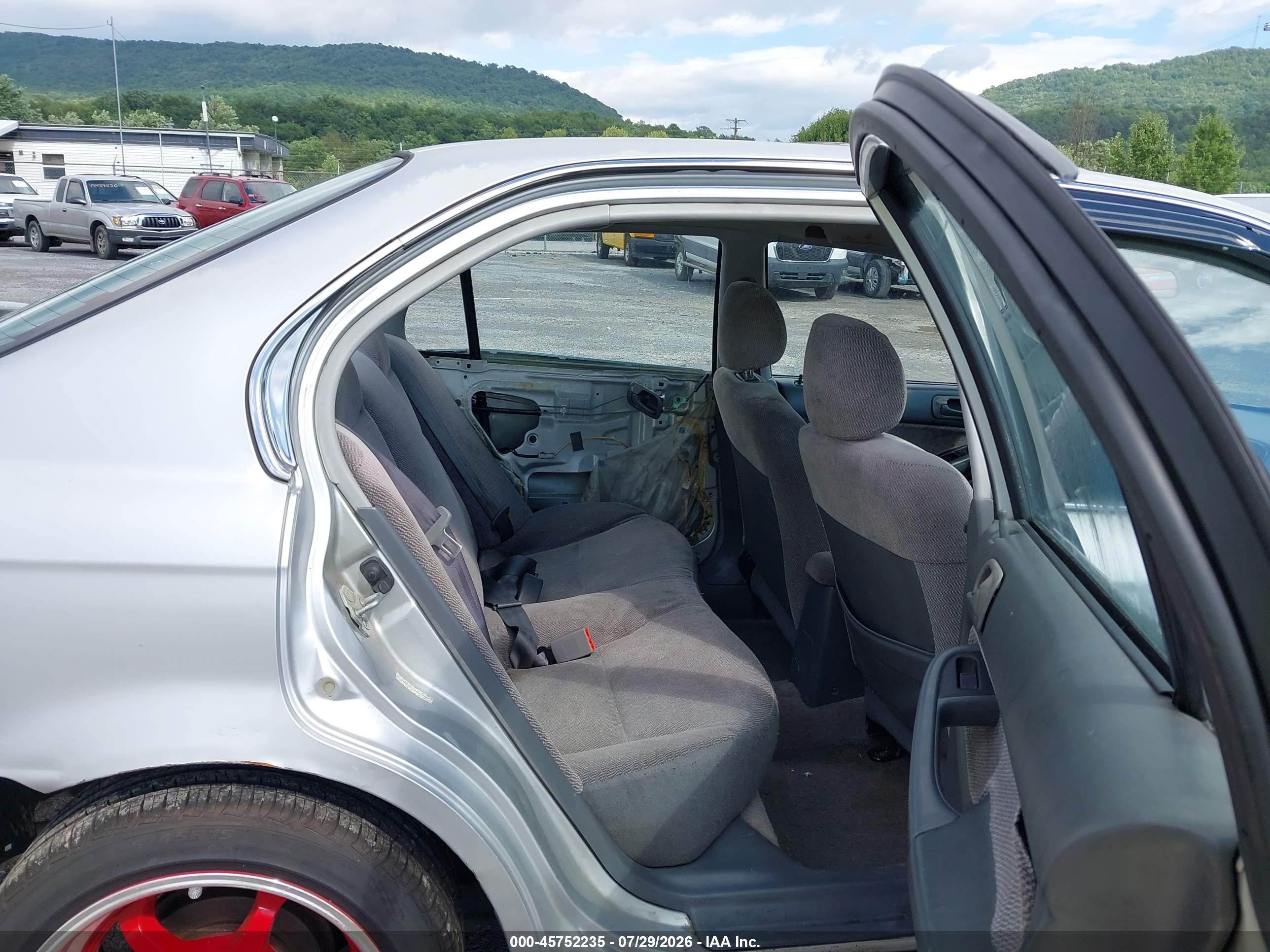 1997 Honda Civic Lx Серебряный vin: JHMEJ6579VS022097