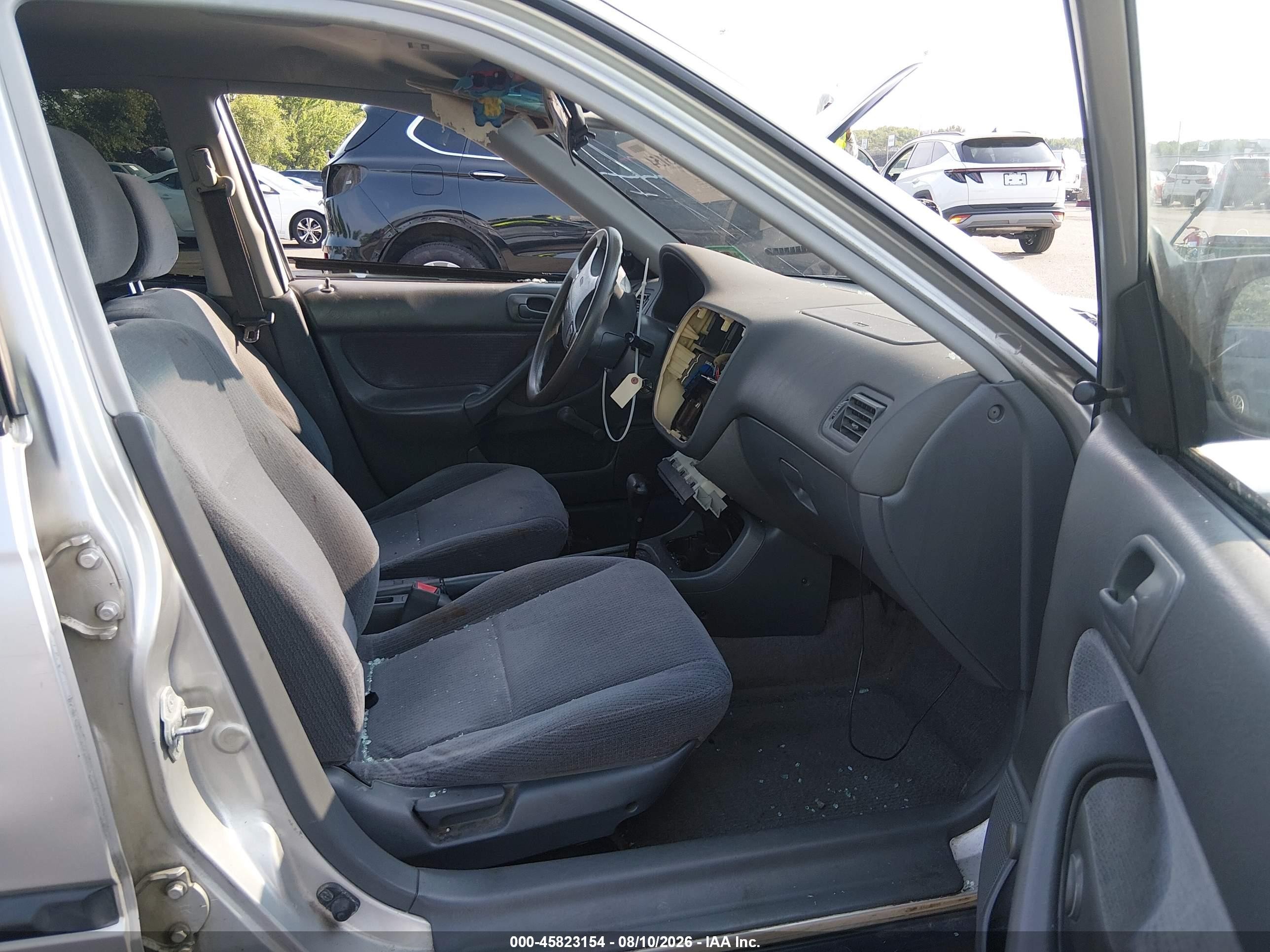 1997 Honda Civic Dx Silver vin: JHMEJ6623VS031025