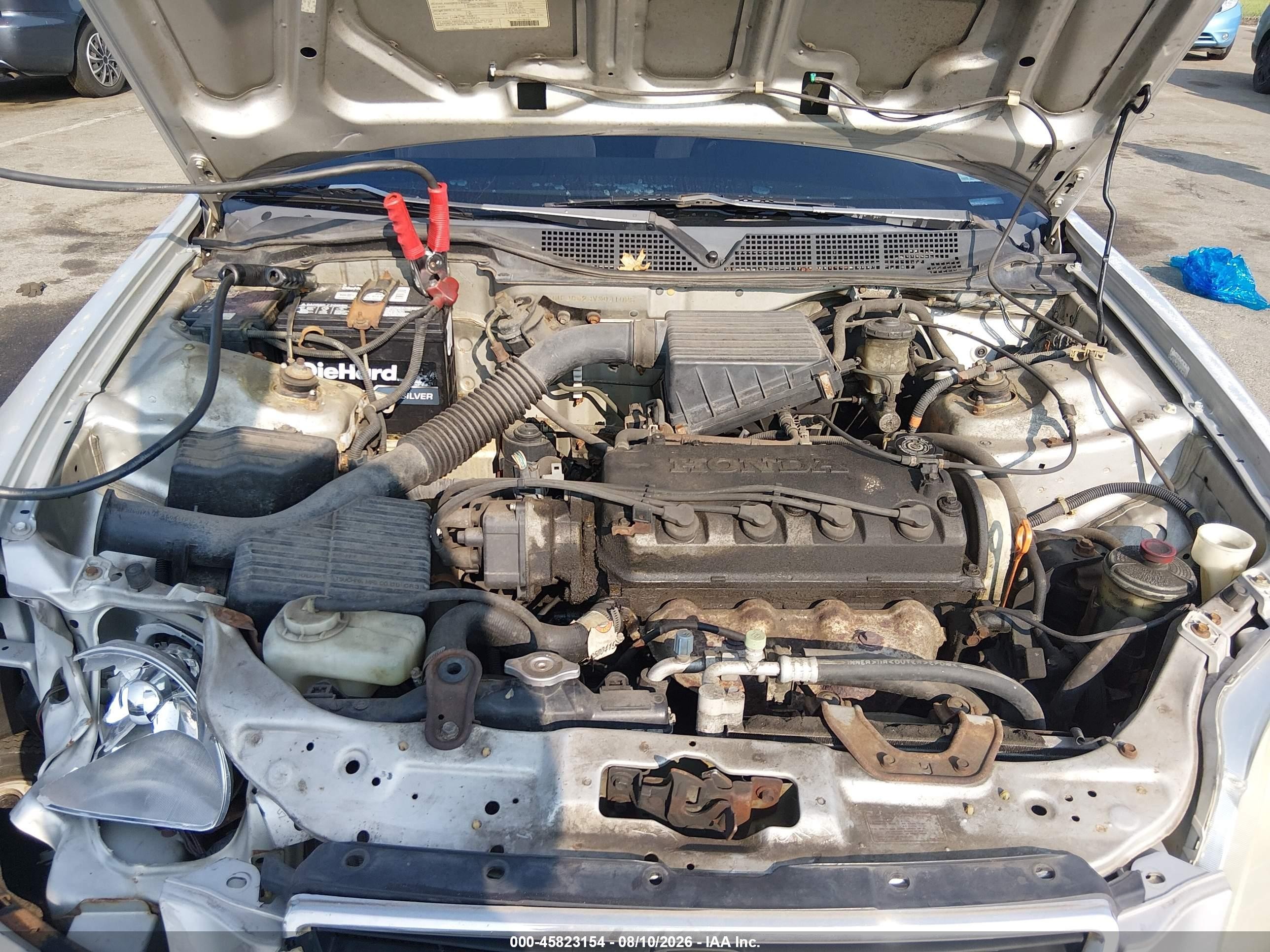 1997 Honda Civic Dx Silver vin: JHMEJ6623VS031025
