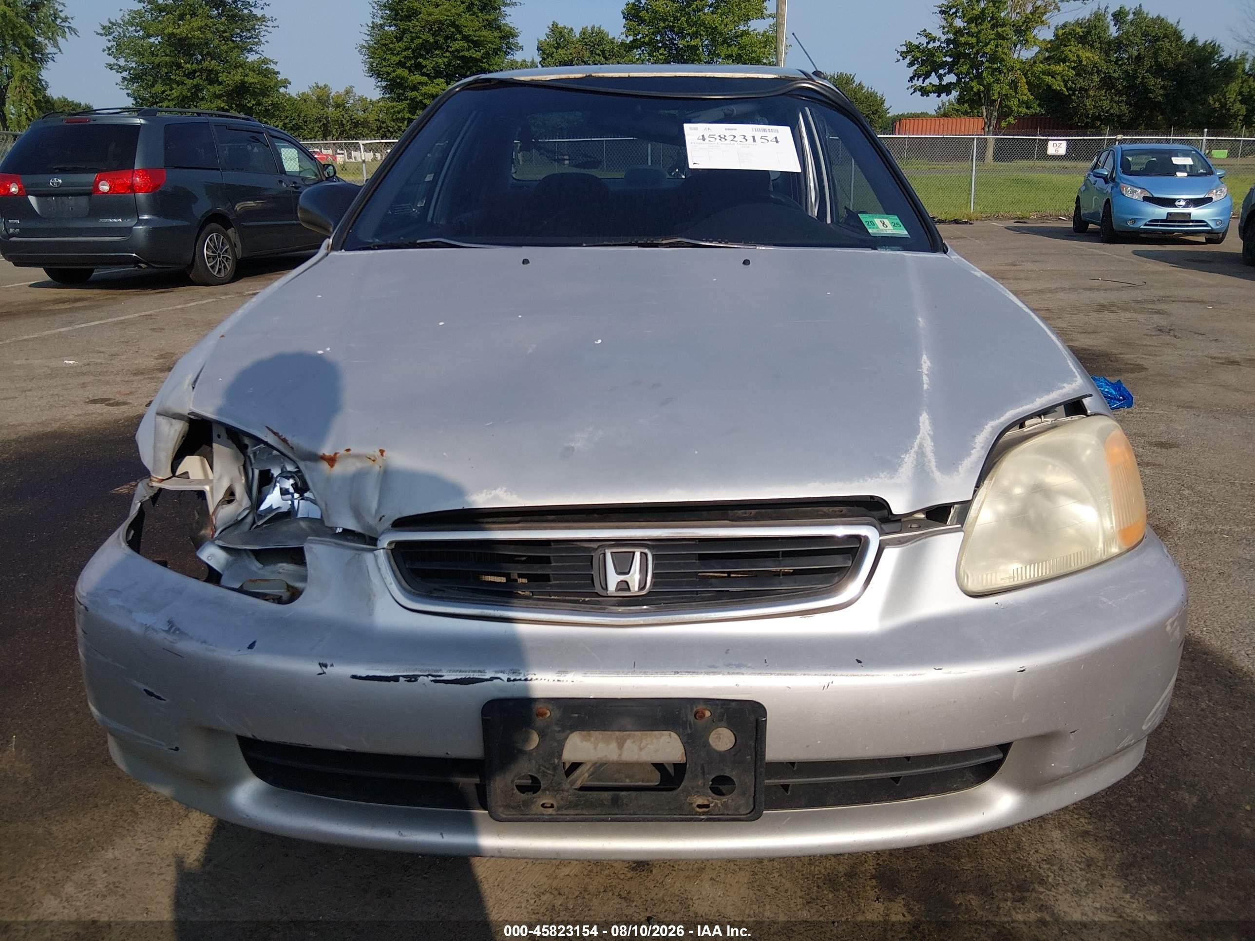 1997 Honda Civic Dx Silver vin: JHMEJ6623VS031025