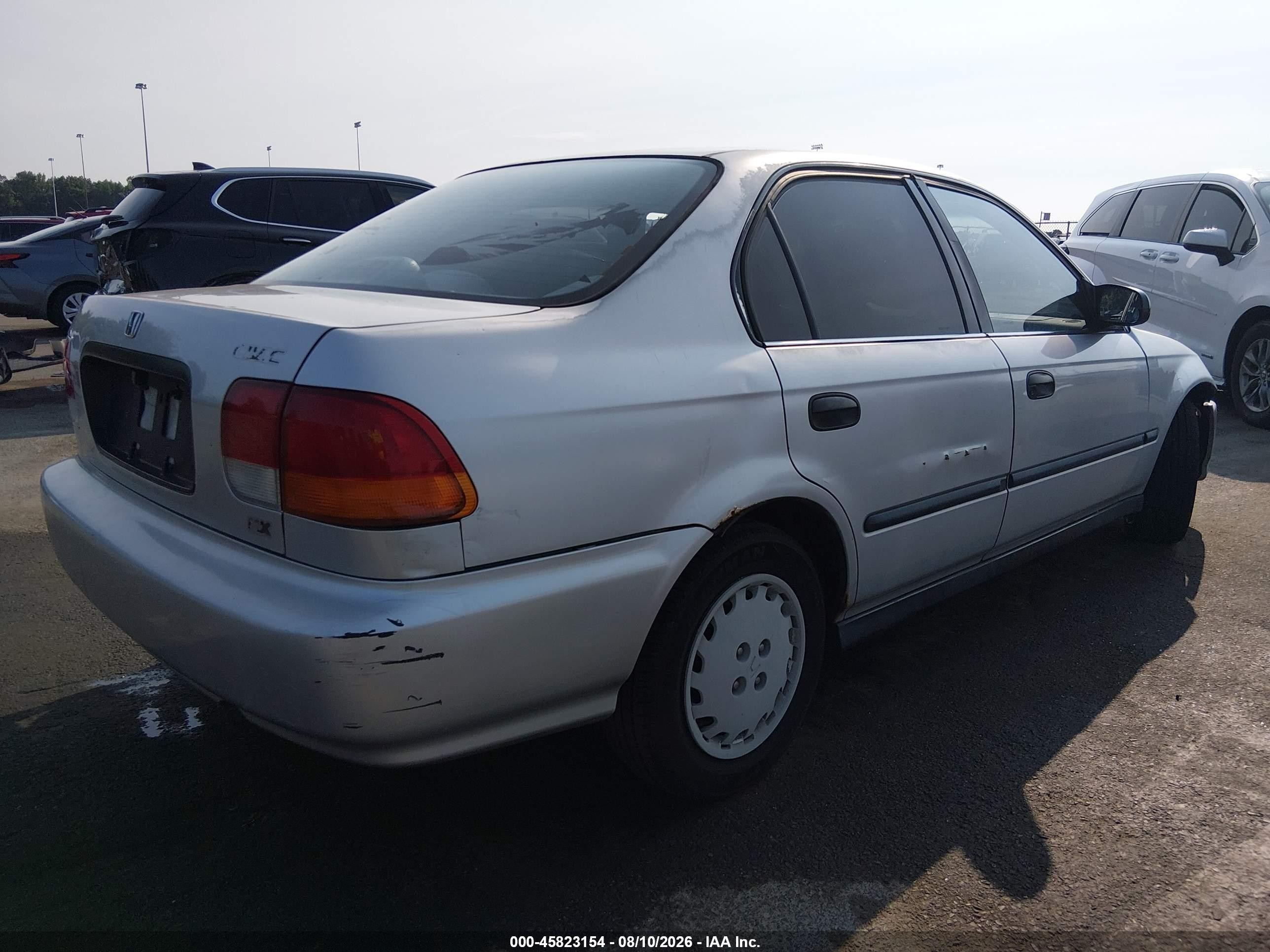 1997 Honda Civic Dx Silver vin: JHMEJ6623VS031025