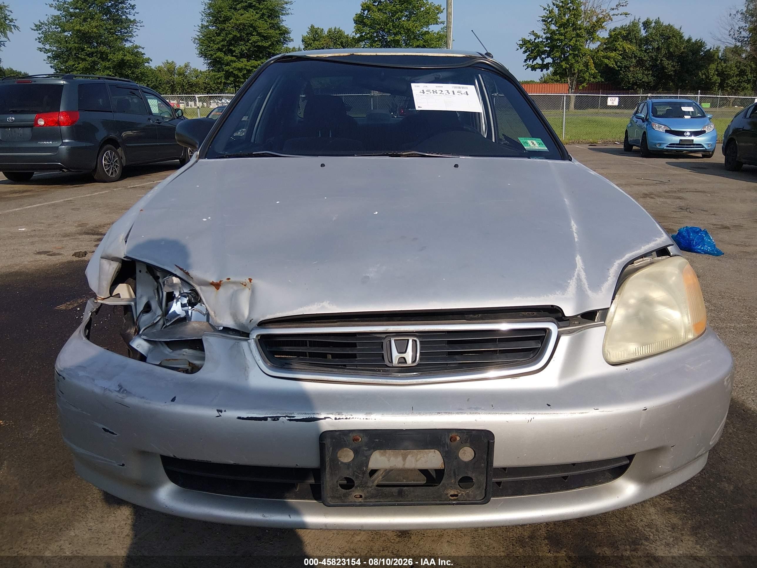 1997 Honda Civic Dx Silver vin: JHMEJ6623VS031025