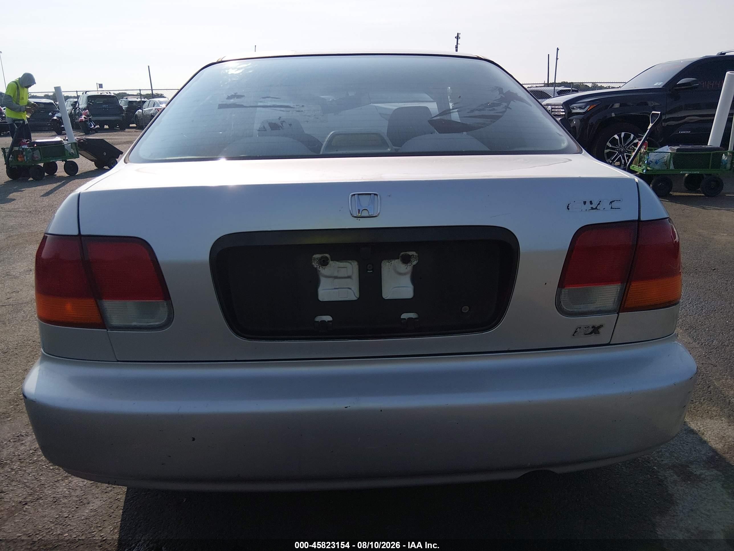 1997 Honda Civic Dx Silver vin: JHMEJ6623VS031025