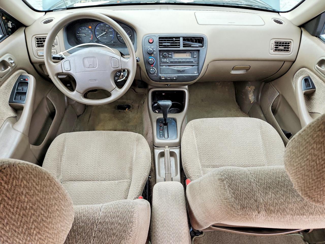 2000 Honda Civic Lx Green vin: JHMEJ6671YS000209