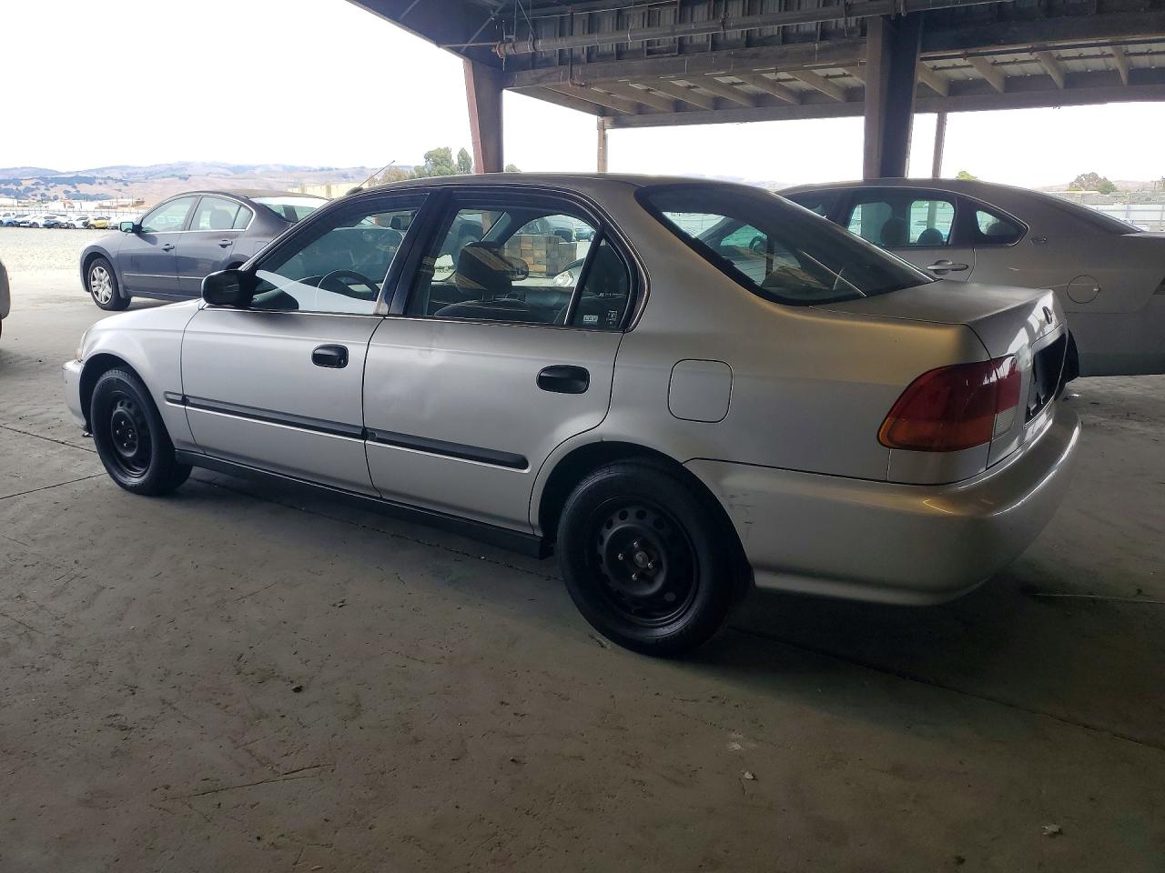 1998 Honda Civic Lx Silver vin: JHMEJ6673WS012309