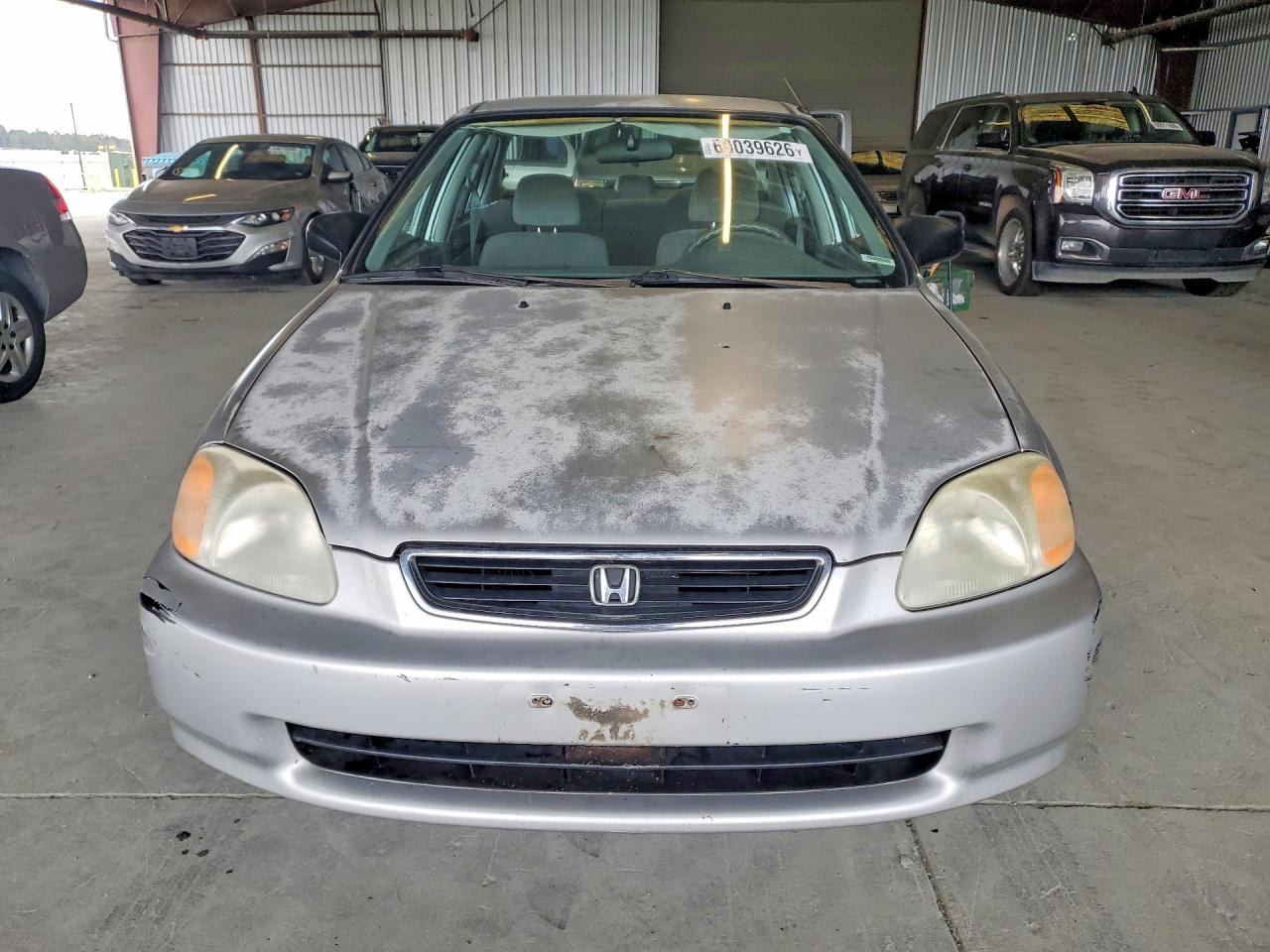 1998 Honda Civic Lx Silver vin: JHMEJ6673WS012309