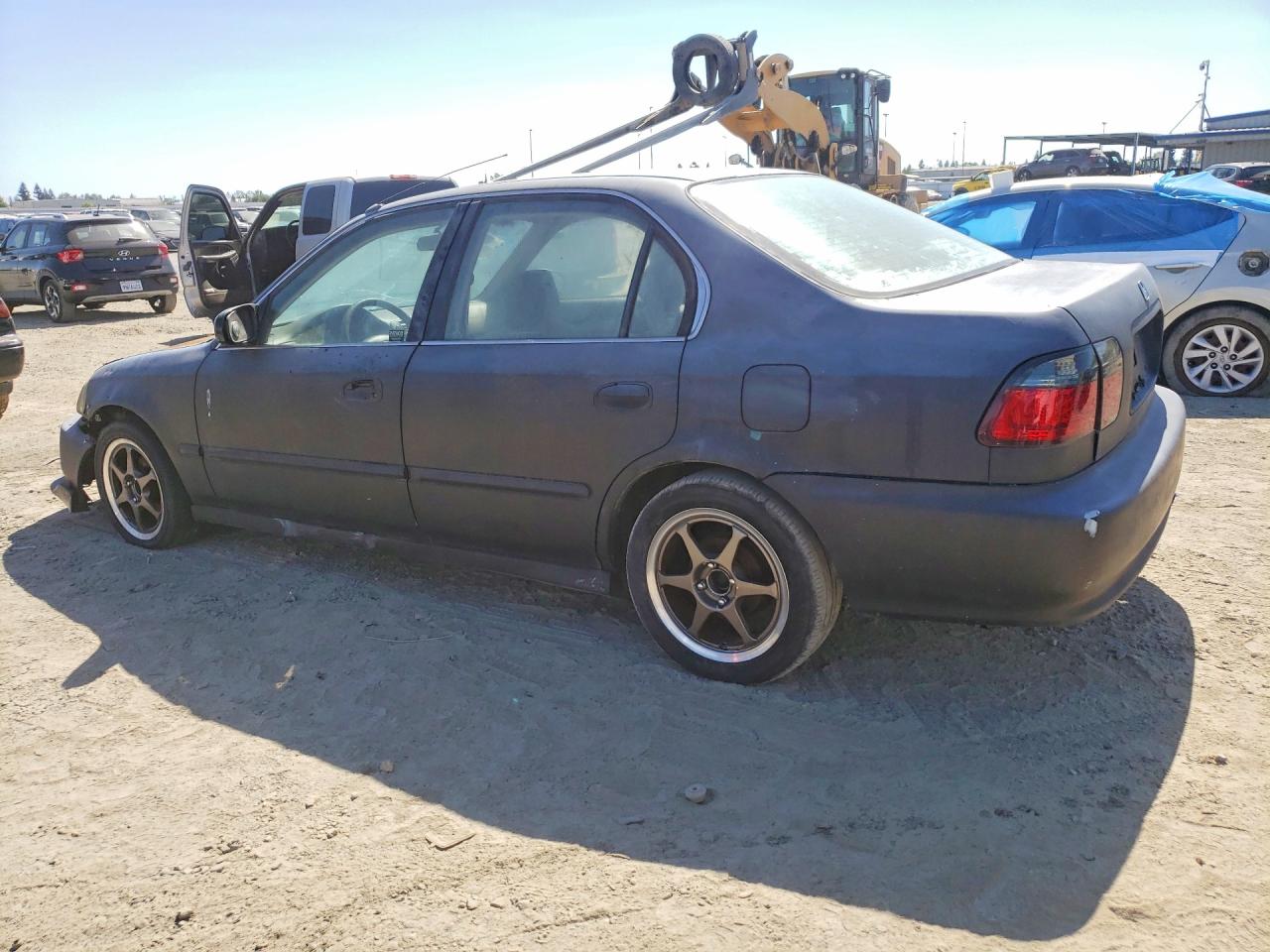 1998 Honda Civic Lx Серый vin: JHMEJ6678WS015061