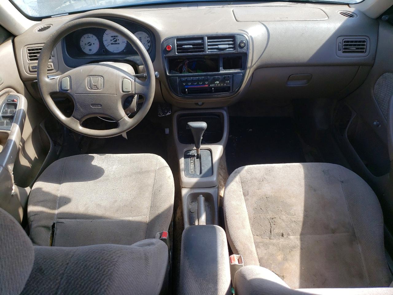 1998 Honda Civic Lx Серый vin: JHMEJ6678WS015061