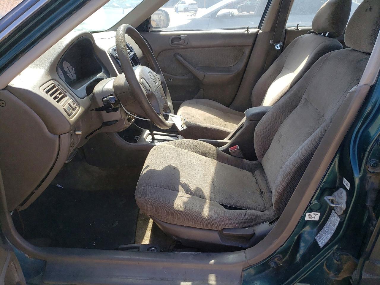 1998 Honda Civic Lx Серый vin: JHMEJ6678WS015061