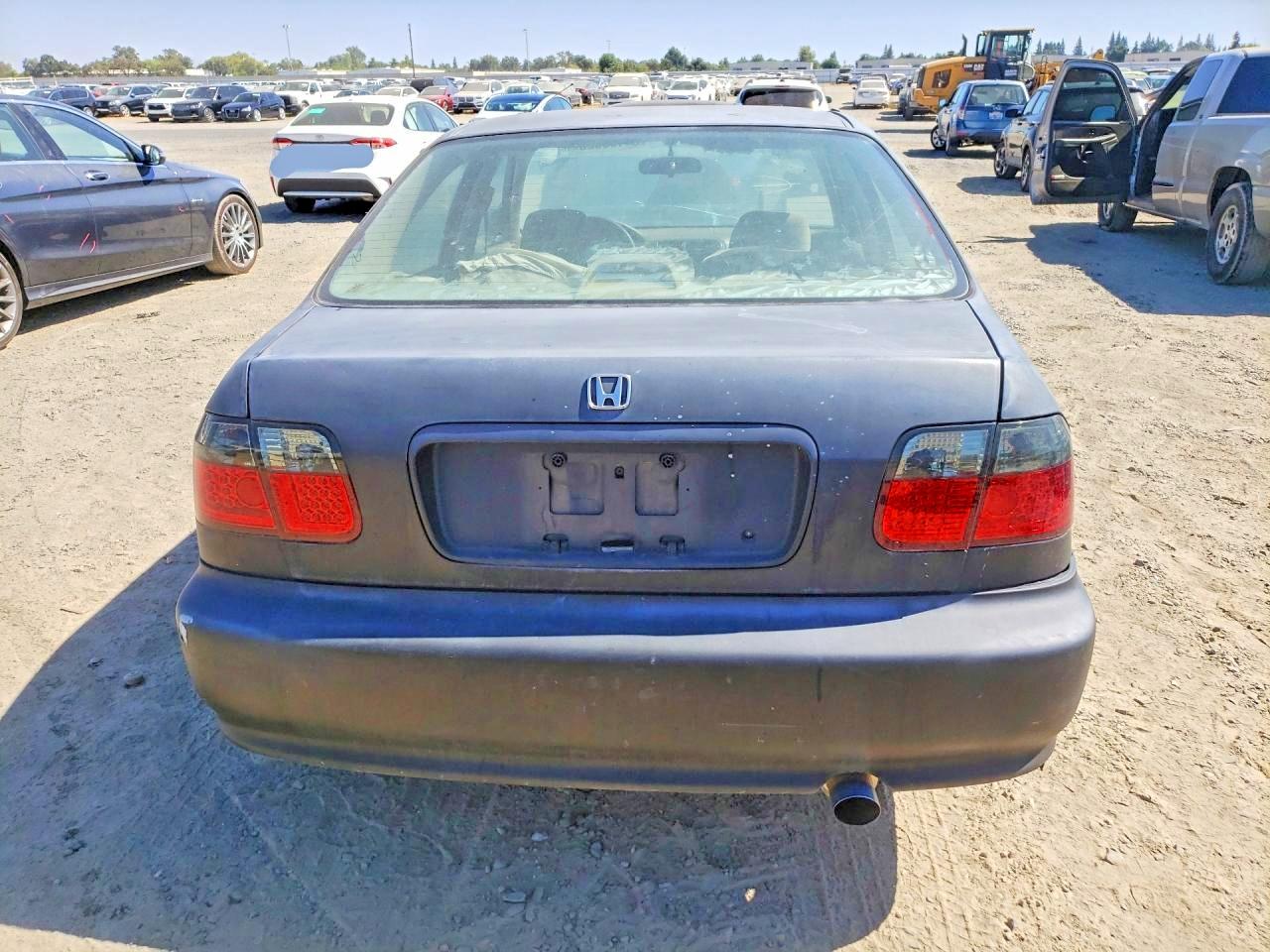 1998 Honda Civic Lx Серый vin: JHMEJ6678WS015061