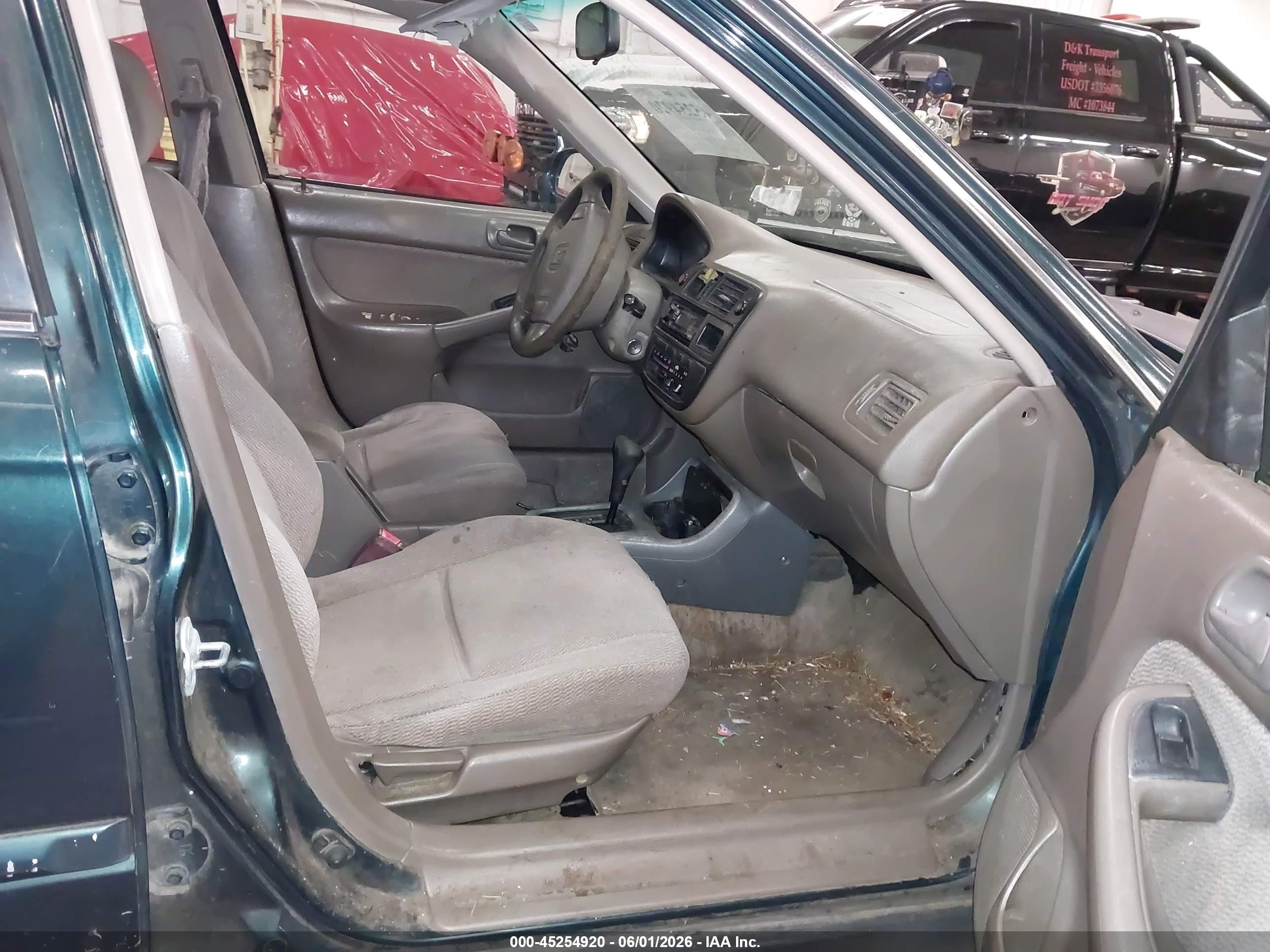 1998 Honda Civic Ex Green vin: JHMEJ8641WS002508