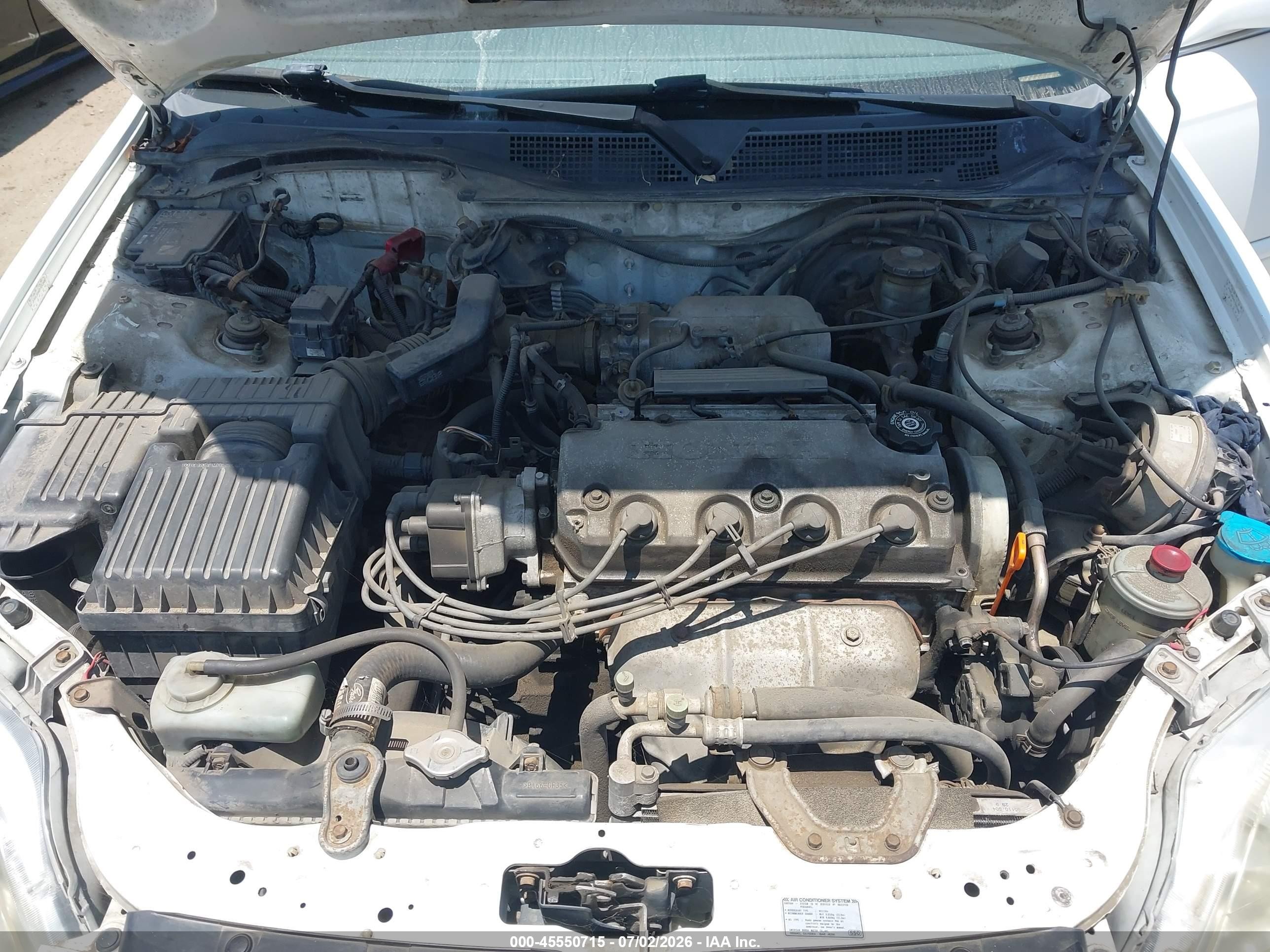 2000 Honda Civic Ex White vin: JHMEJ8646YS003480