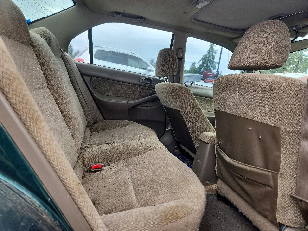 2000 Honda Civic Ex Green vin: JHMEJ8647YS003990