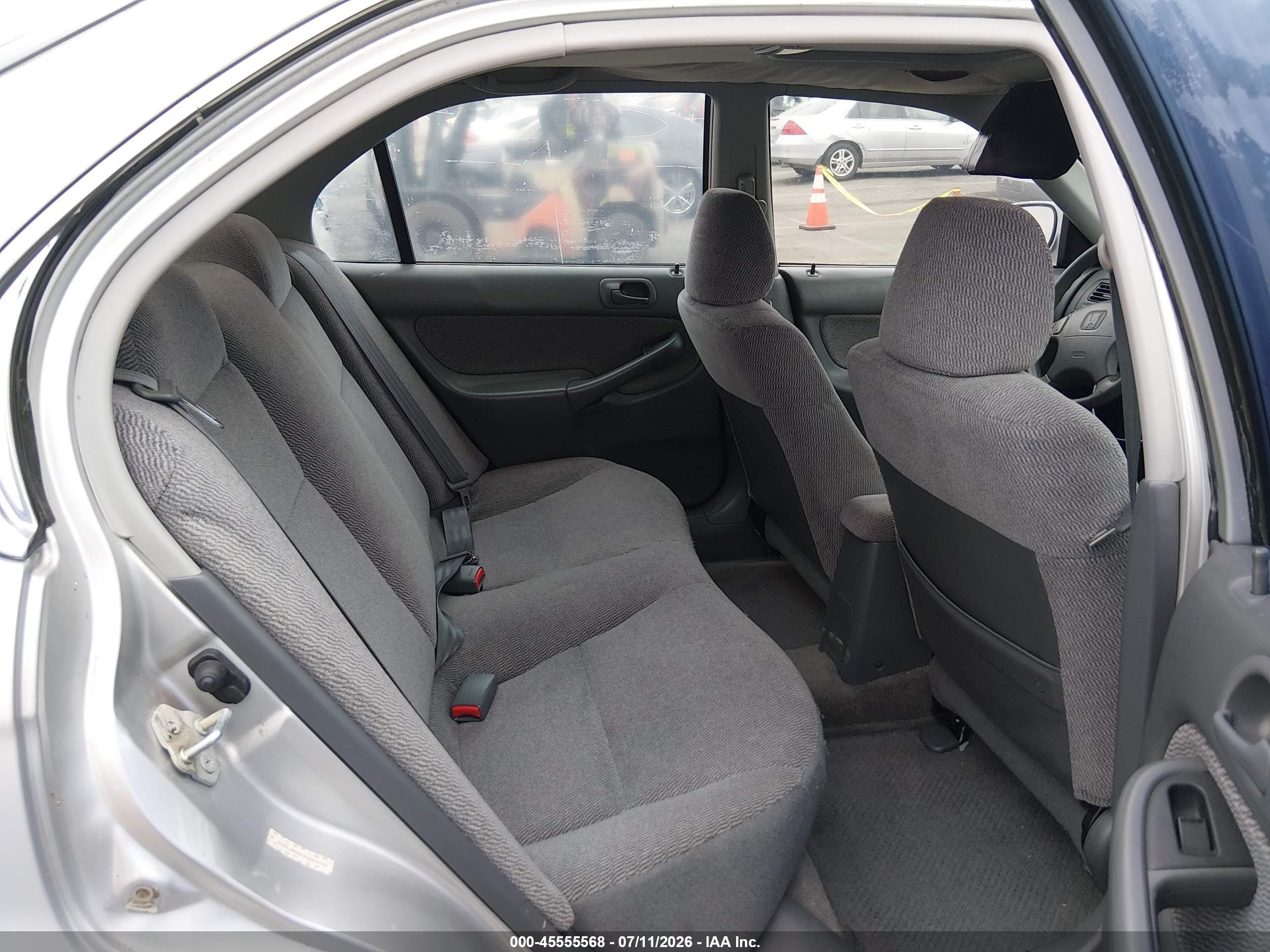 1998 Honda Civic Ex Silver vin: JHMEJ8648WS002540