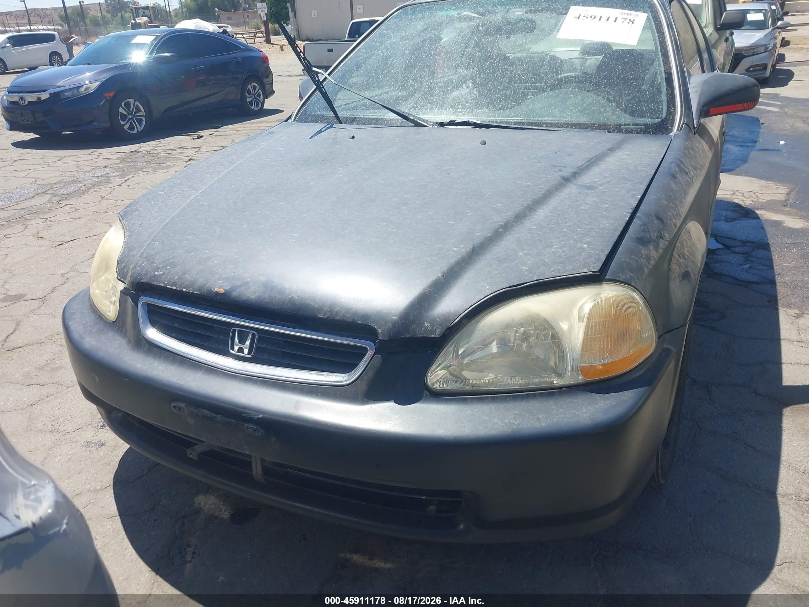 1998 Honda Civic Ex Black vin: JHMEJ8649WS000280