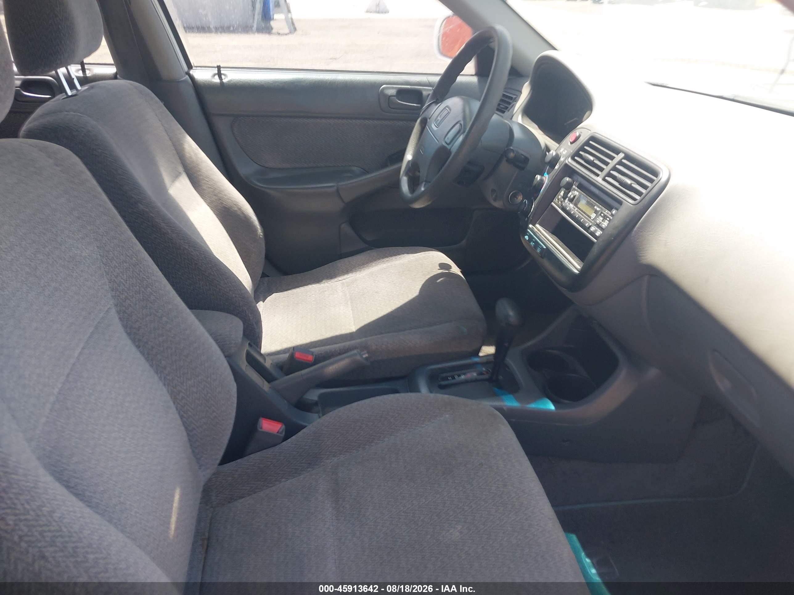 2000 Honda Civic Ex White vin: JHMEJ864XYS004793