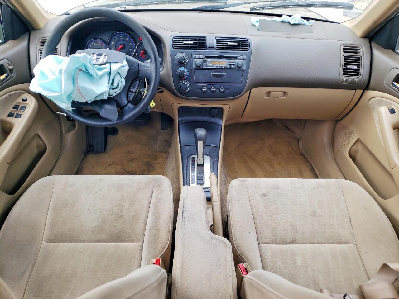 2004 Honda Civic Tan vin: JHMES16514S000302