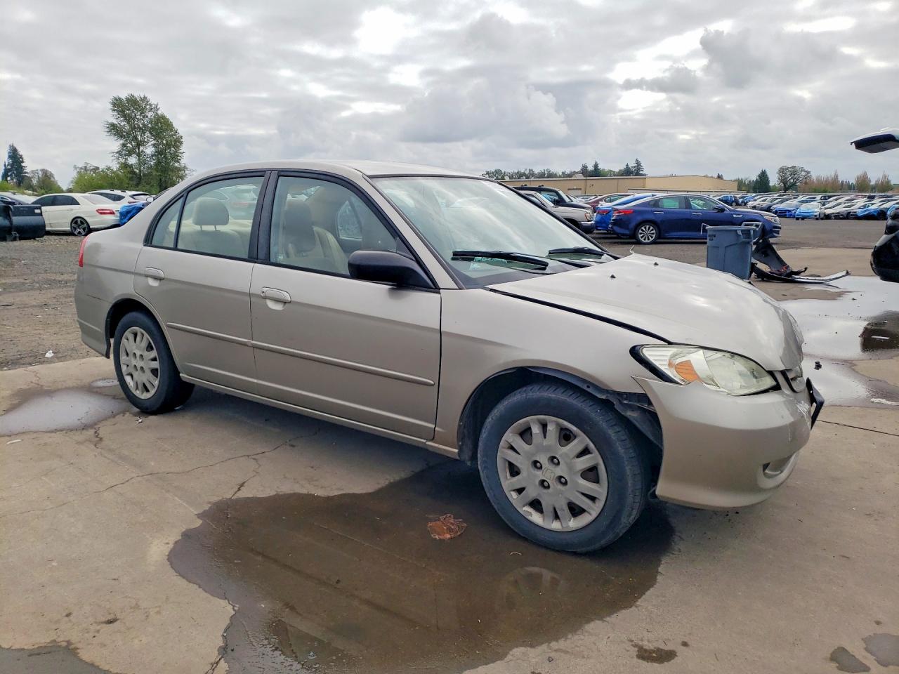 2004 Honda Civic Tan vin: JHMES16514S000302