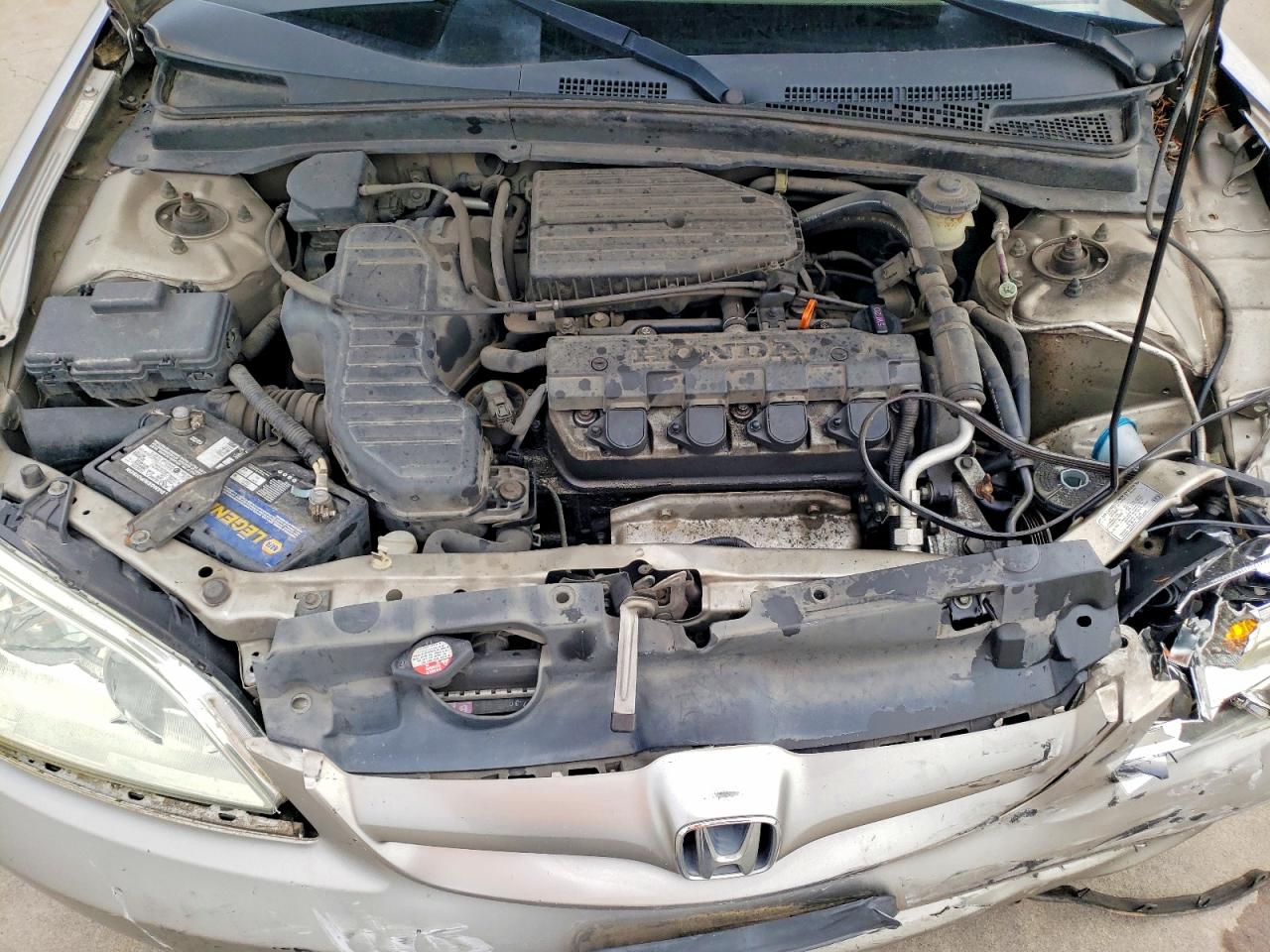 2004 Honda Civic Tan vin: JHMES16514S000302