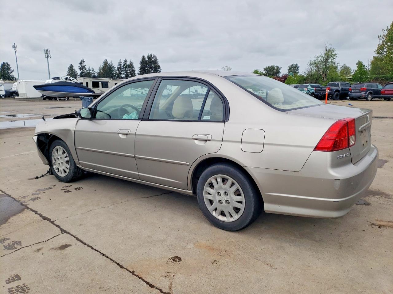2004 Honda Civic Tan vin: JHMES16514S000302