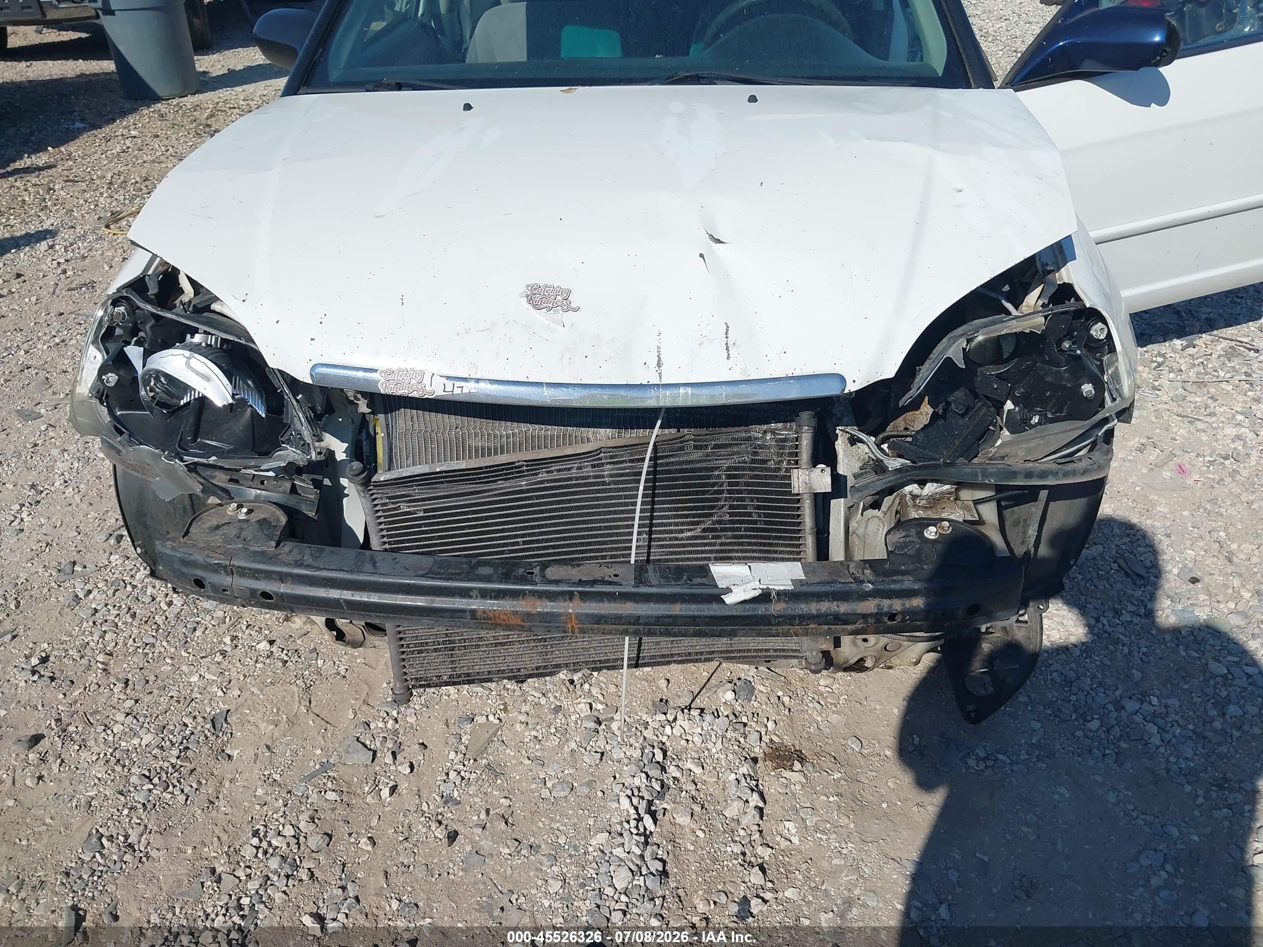 2001 Honda Civic Lx White vin: JHMES16541S012049