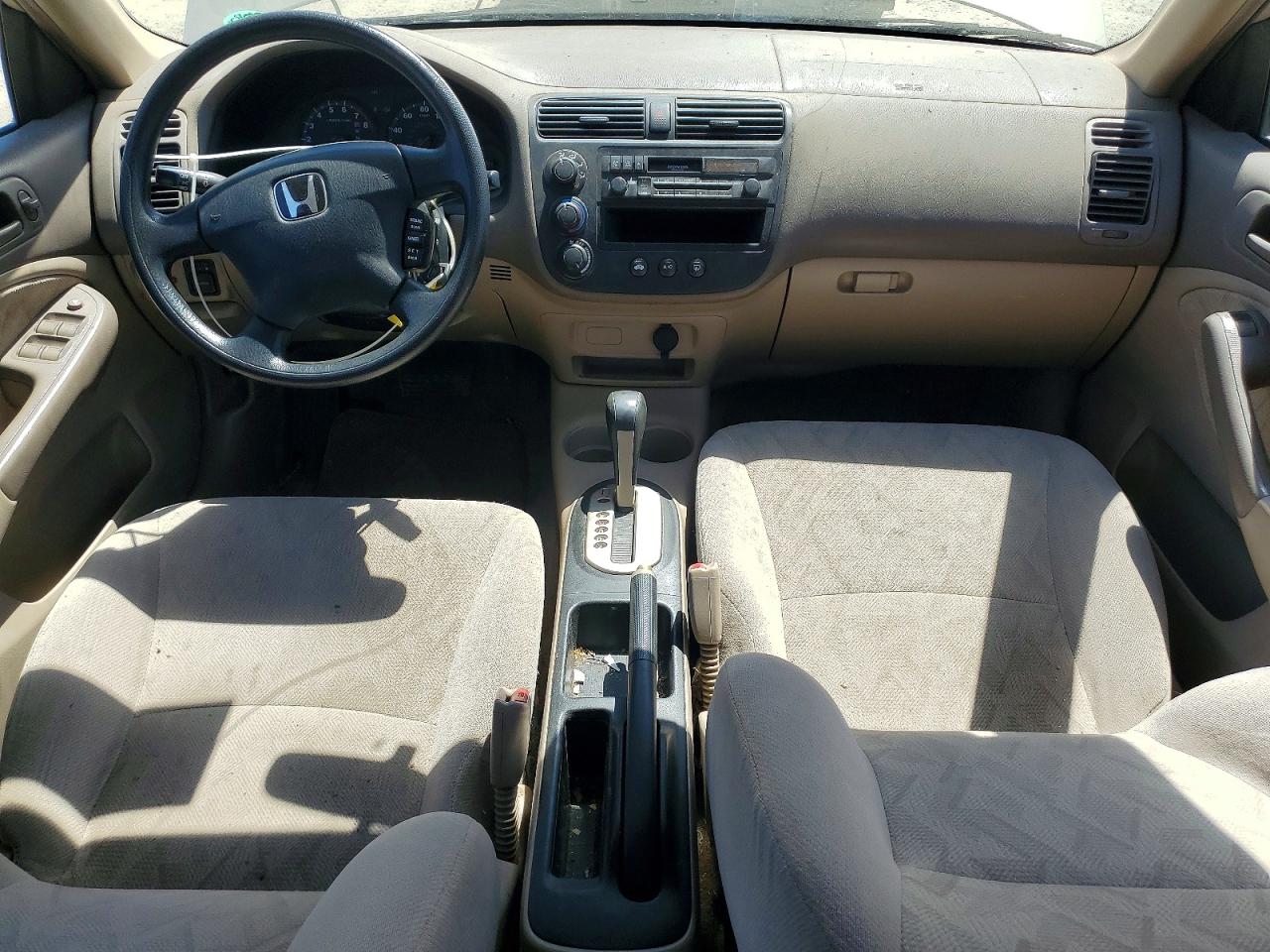 2001 Honda Civic Lx Tan vin: JHMES16561S000453