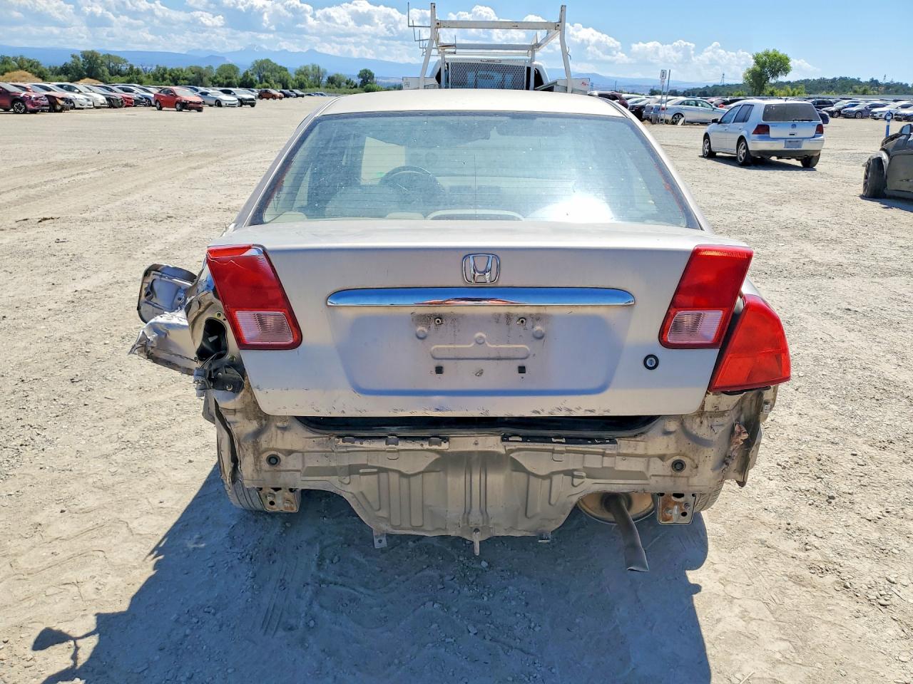 2001 Honda Civic Lx Tan vin: JHMES16561S000453