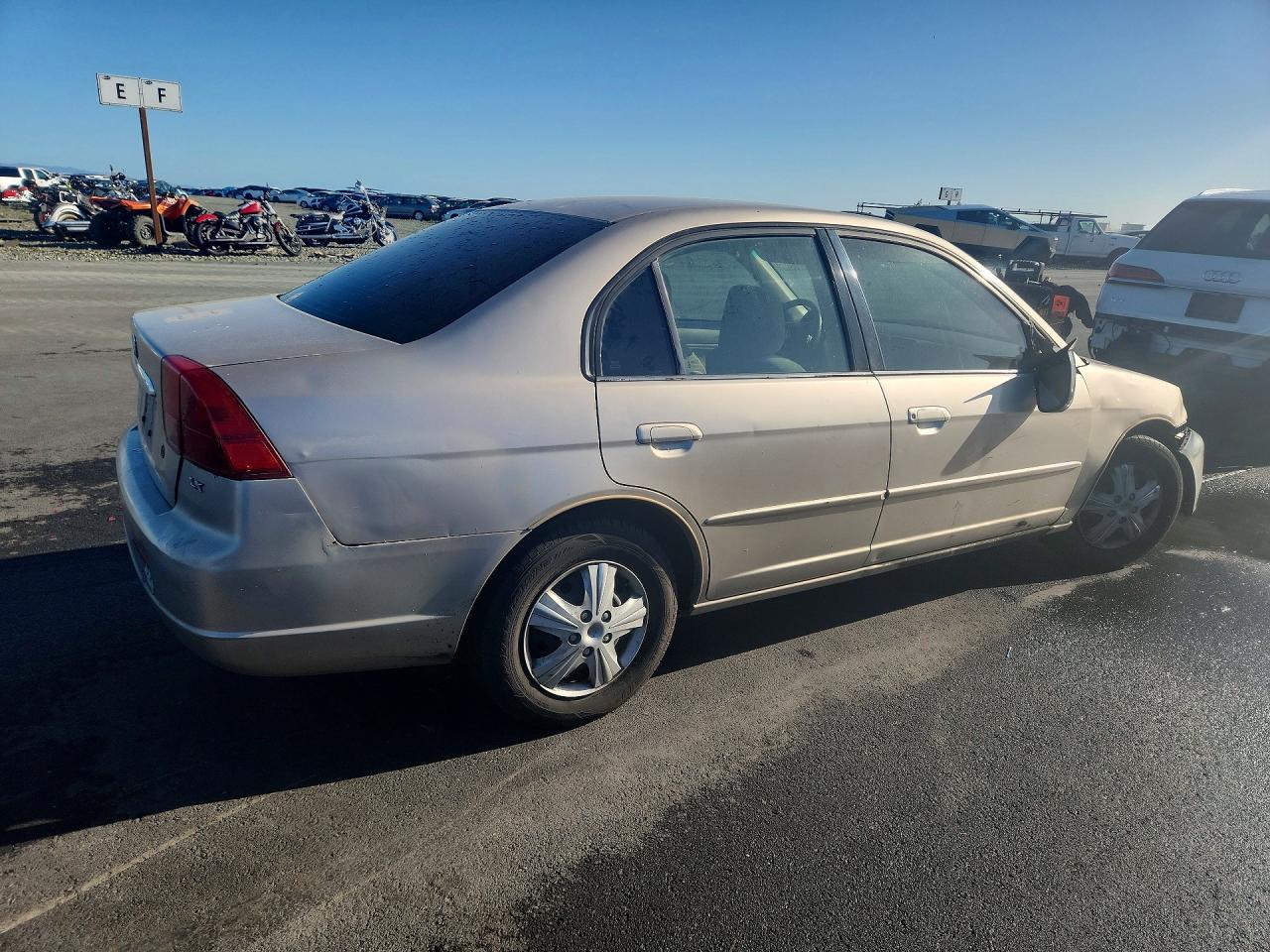 2002 Honda Civic Gold vin: JHMES16572S003119
